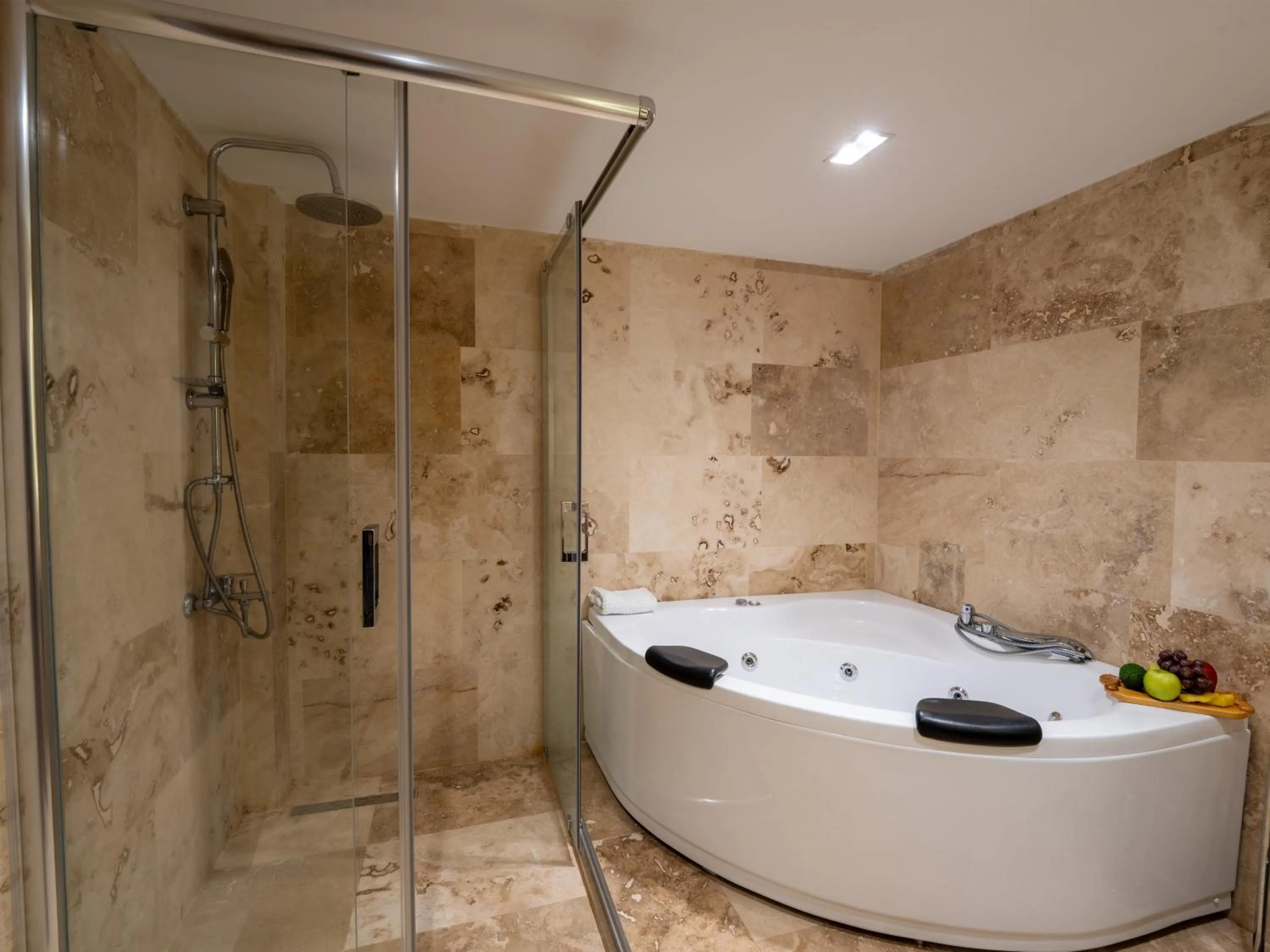 Shower in My Cappadocia Stone House