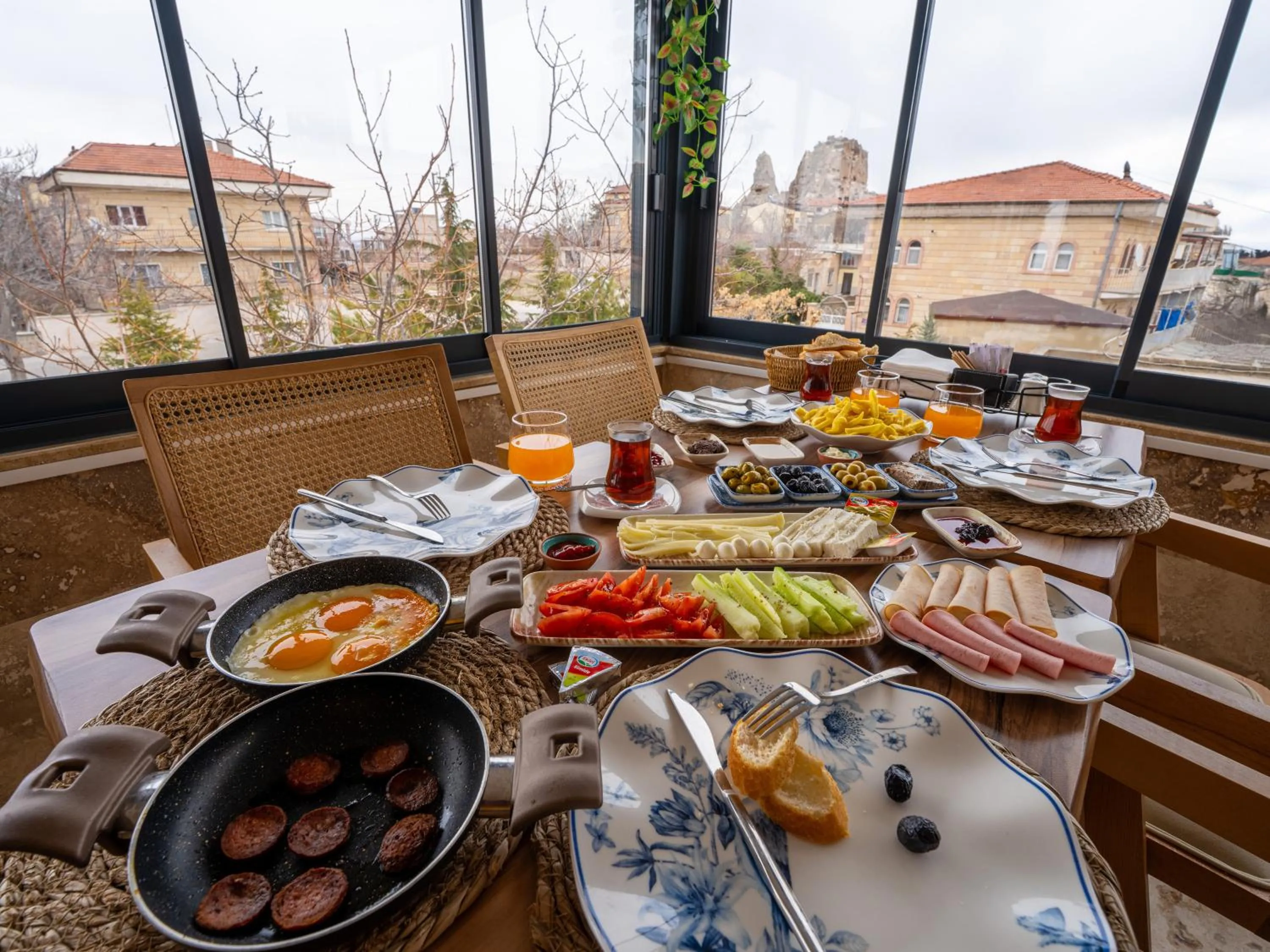 Breakfast in My Cappadocia Stone House