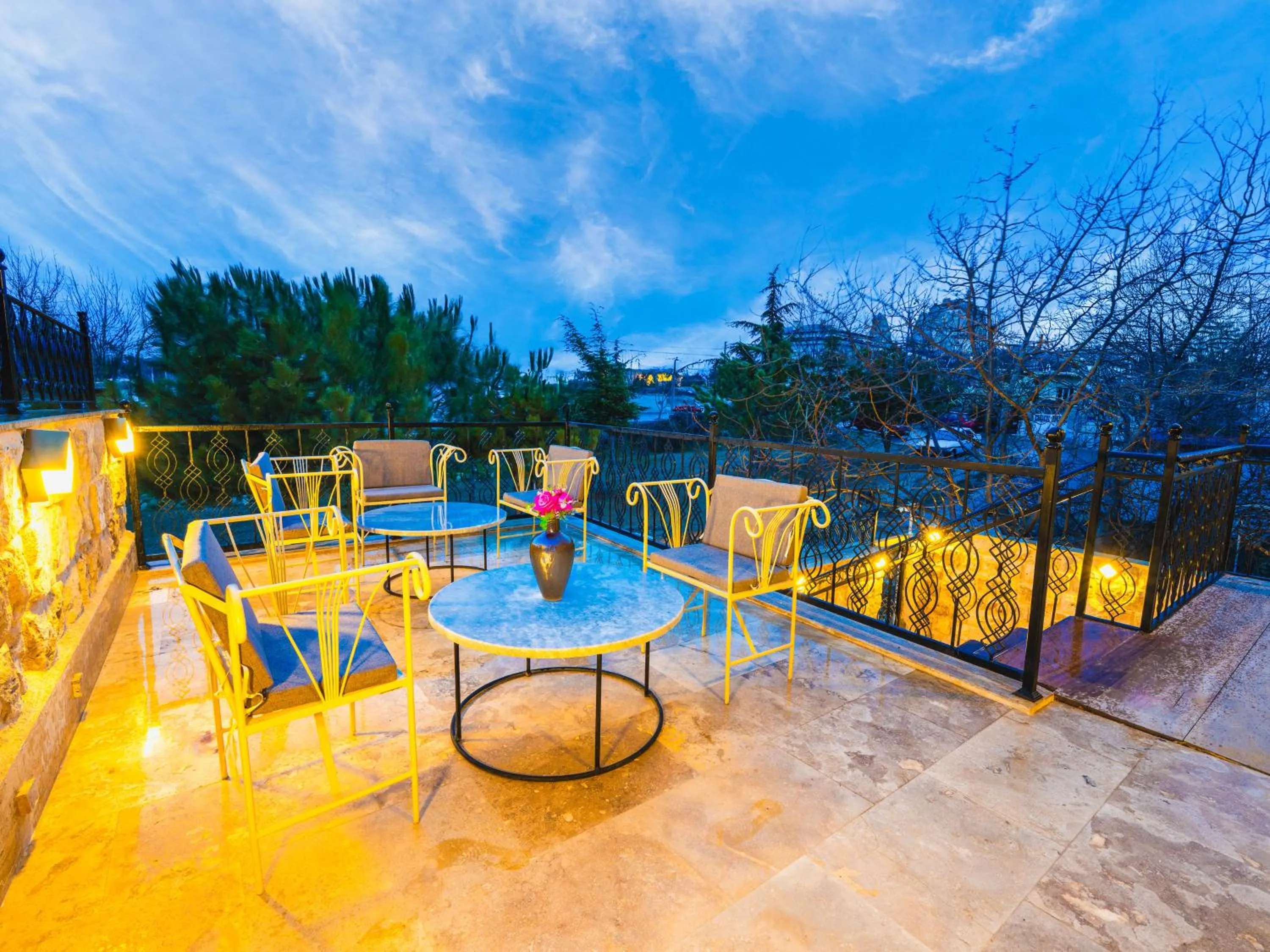 Patio in My Cappadocia Stone House