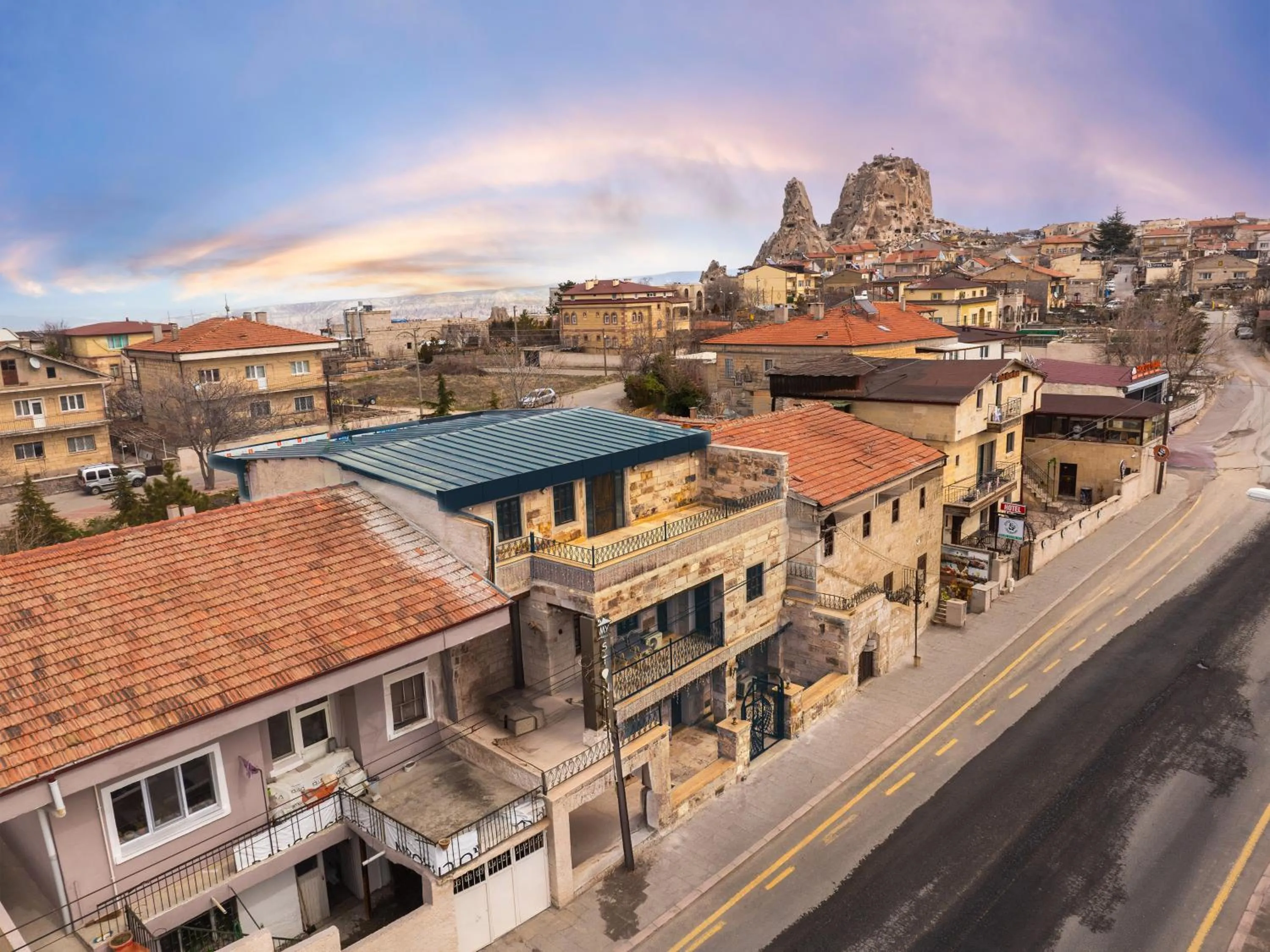 Bird's eye view in My Cappadocia Stone House