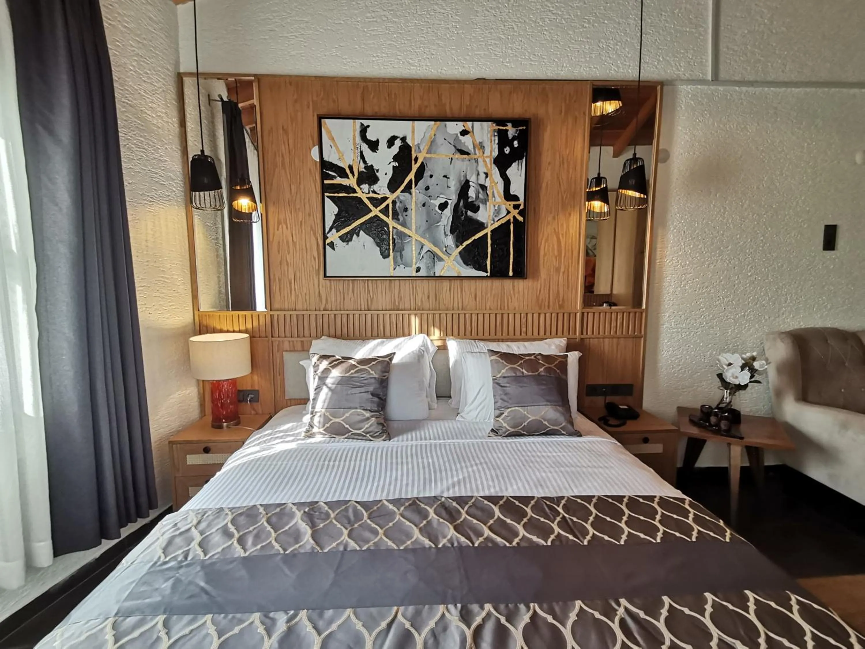 Bedroom in The ABC Hotel