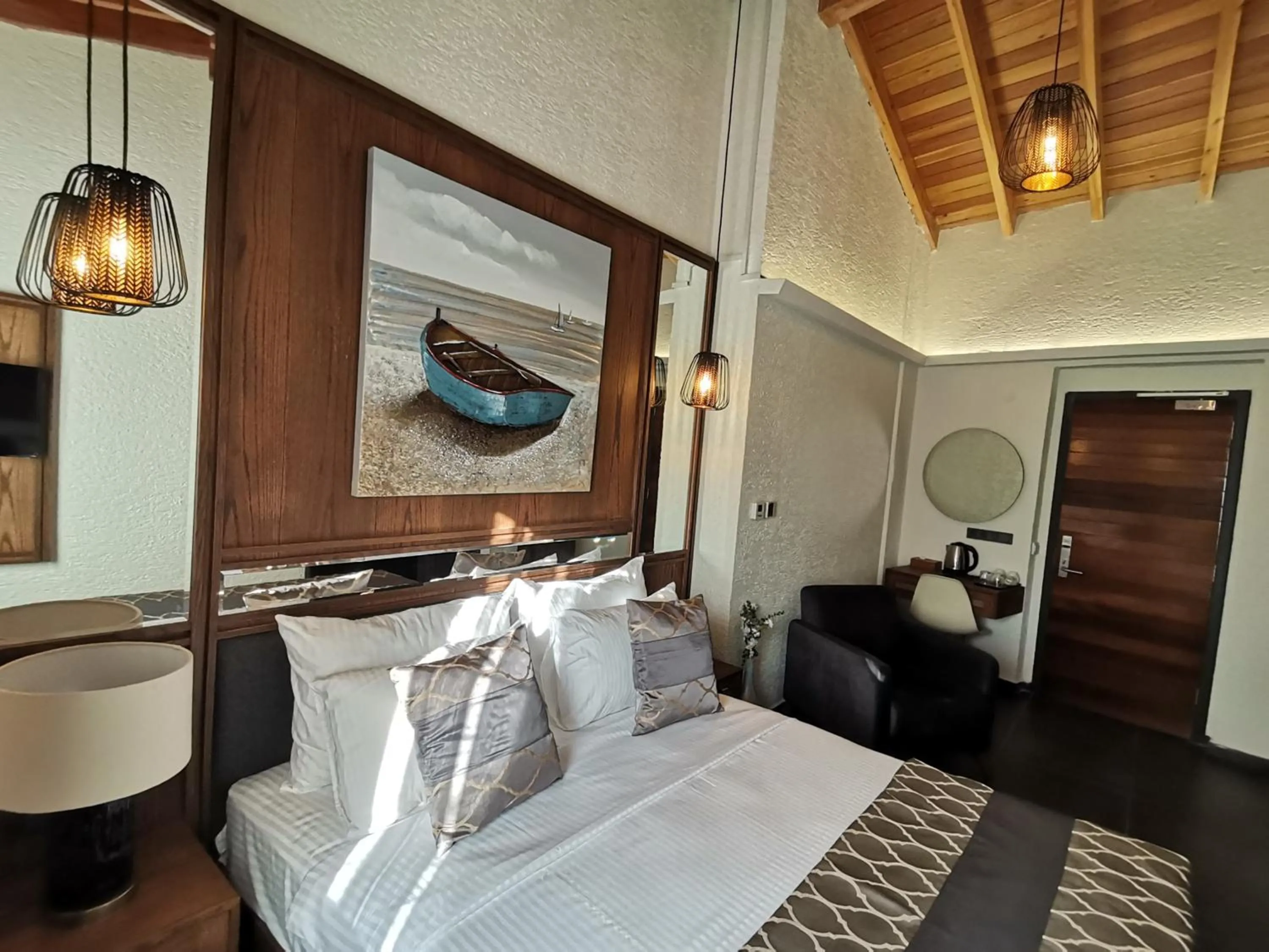 Bed in The ABC Hotel