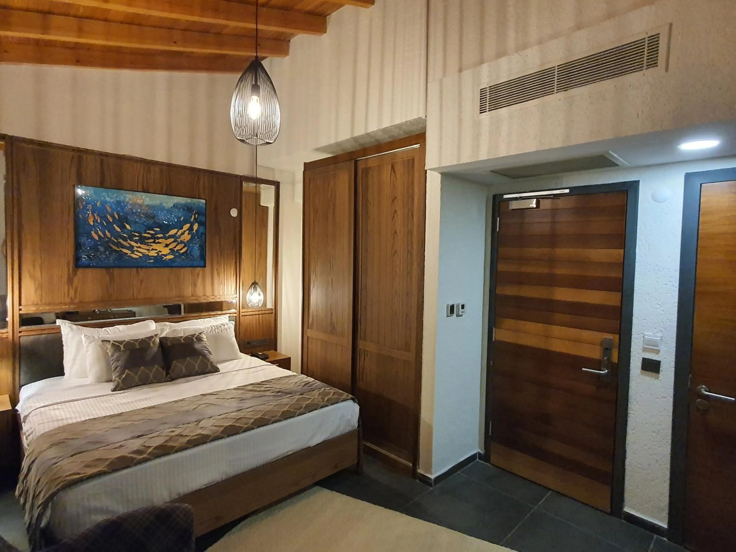 Bed in The ABC Hotel