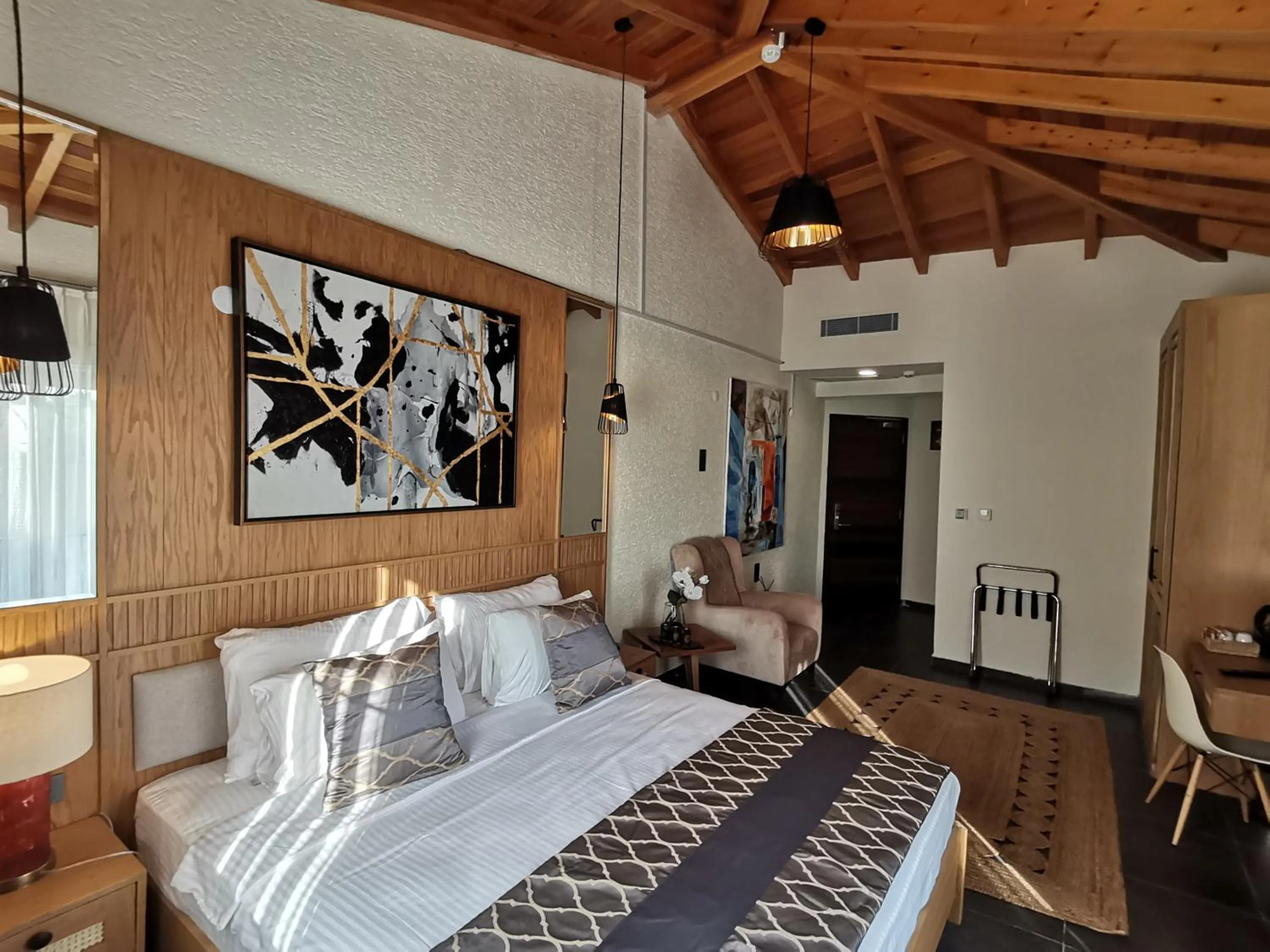 Bed in The ABC Hotel