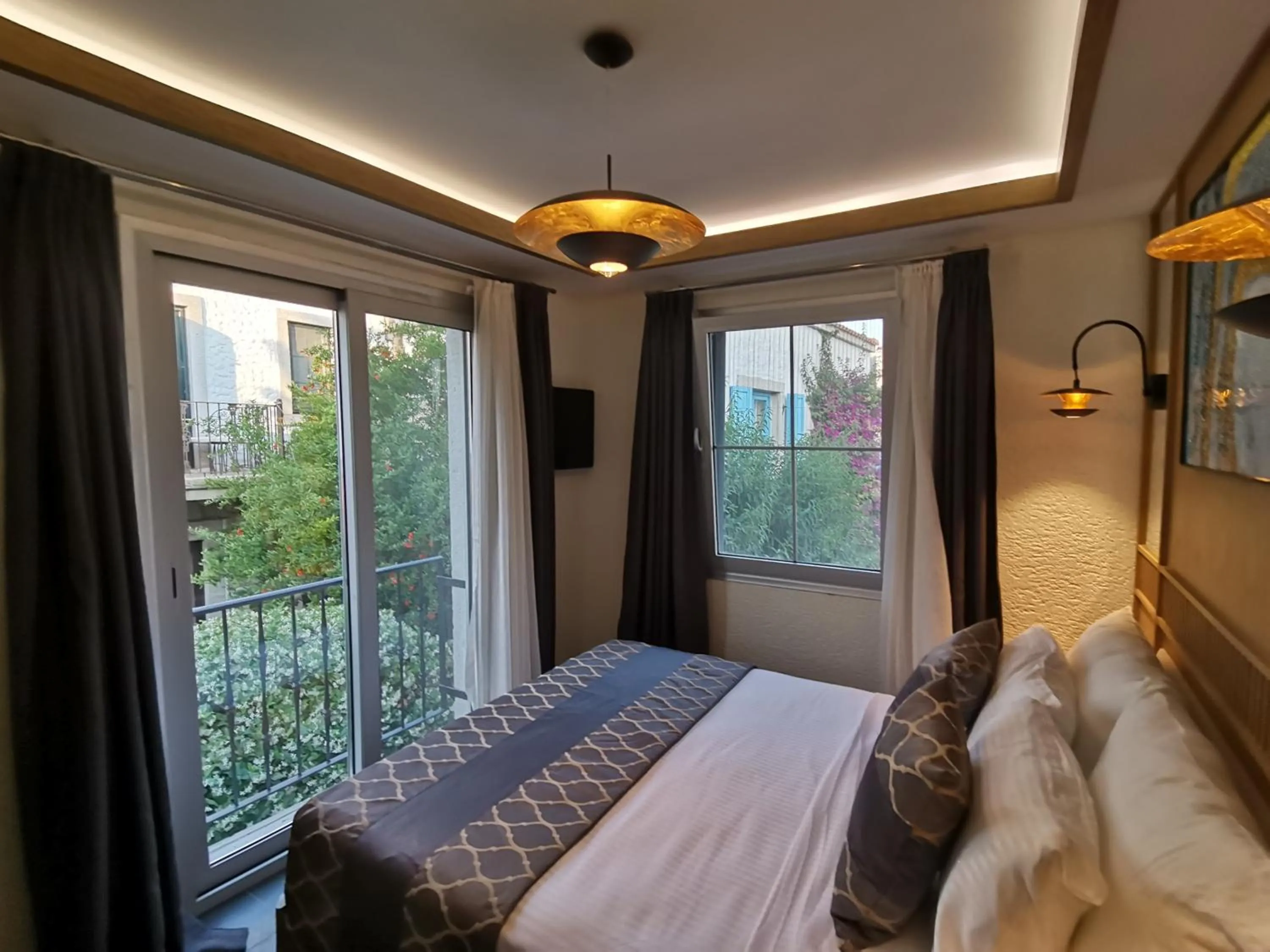 Garden view in The ABC Hotel