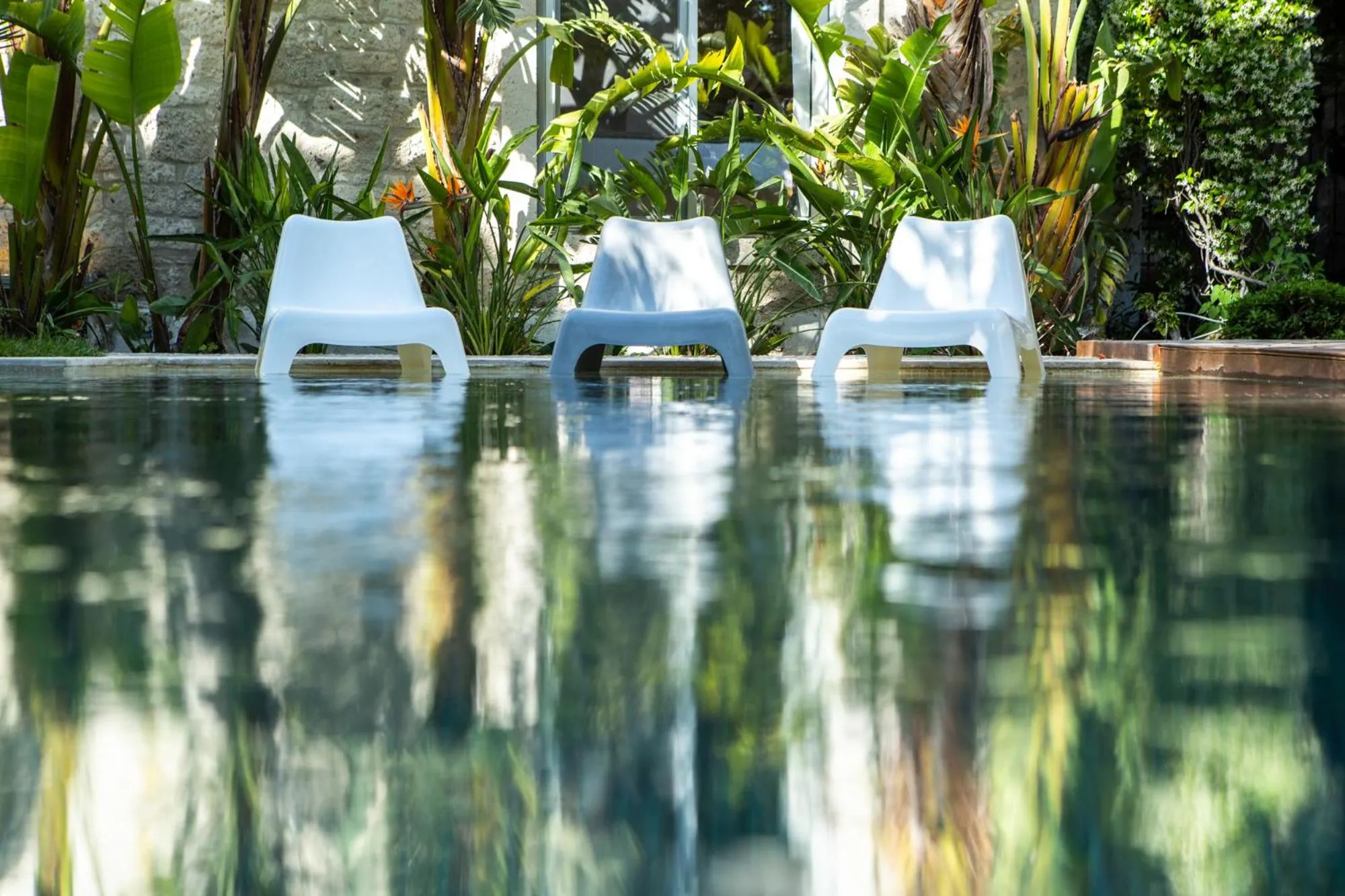 Pool view in The ABC Hotel