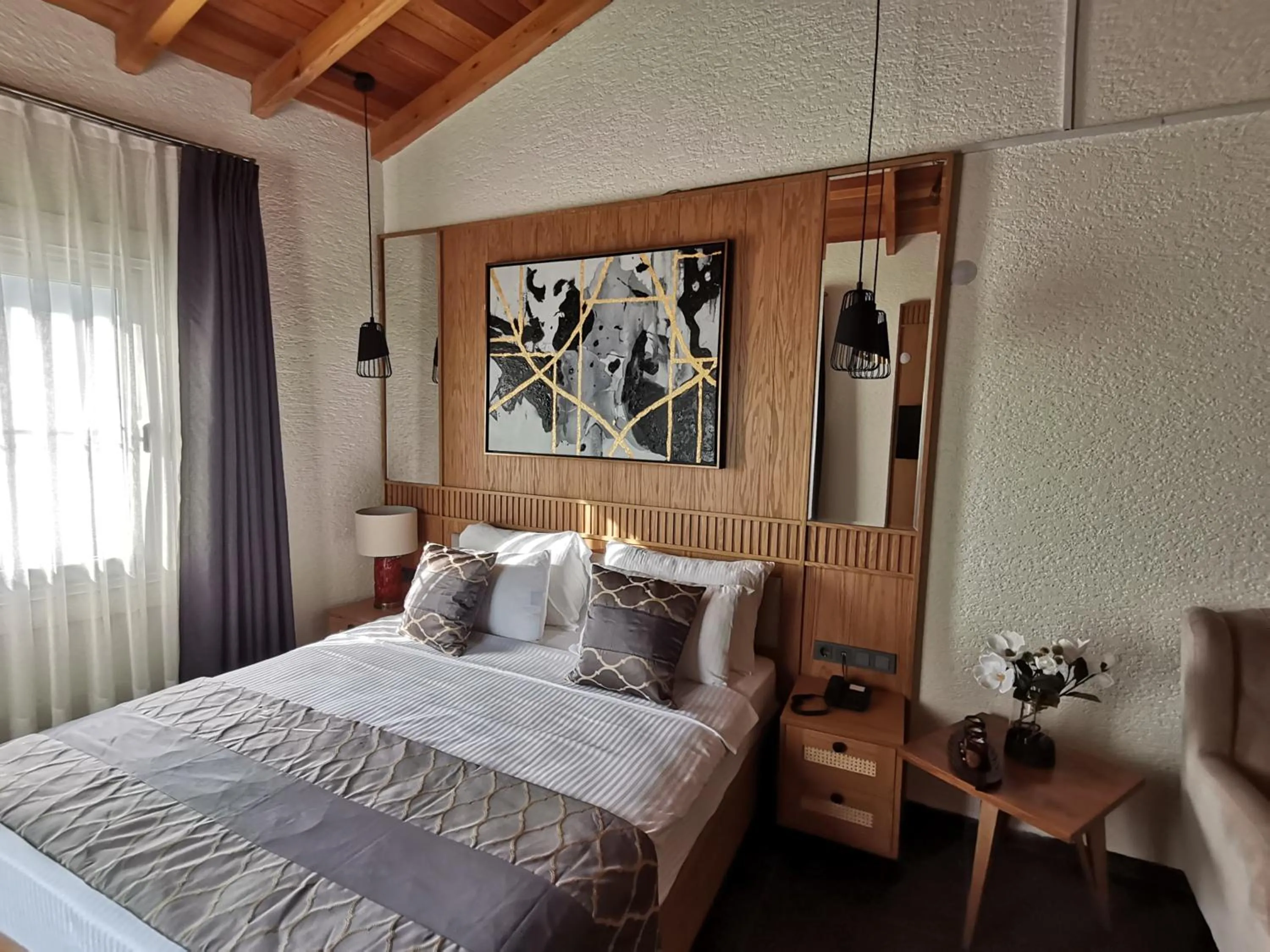 Bed in The ABC Hotel