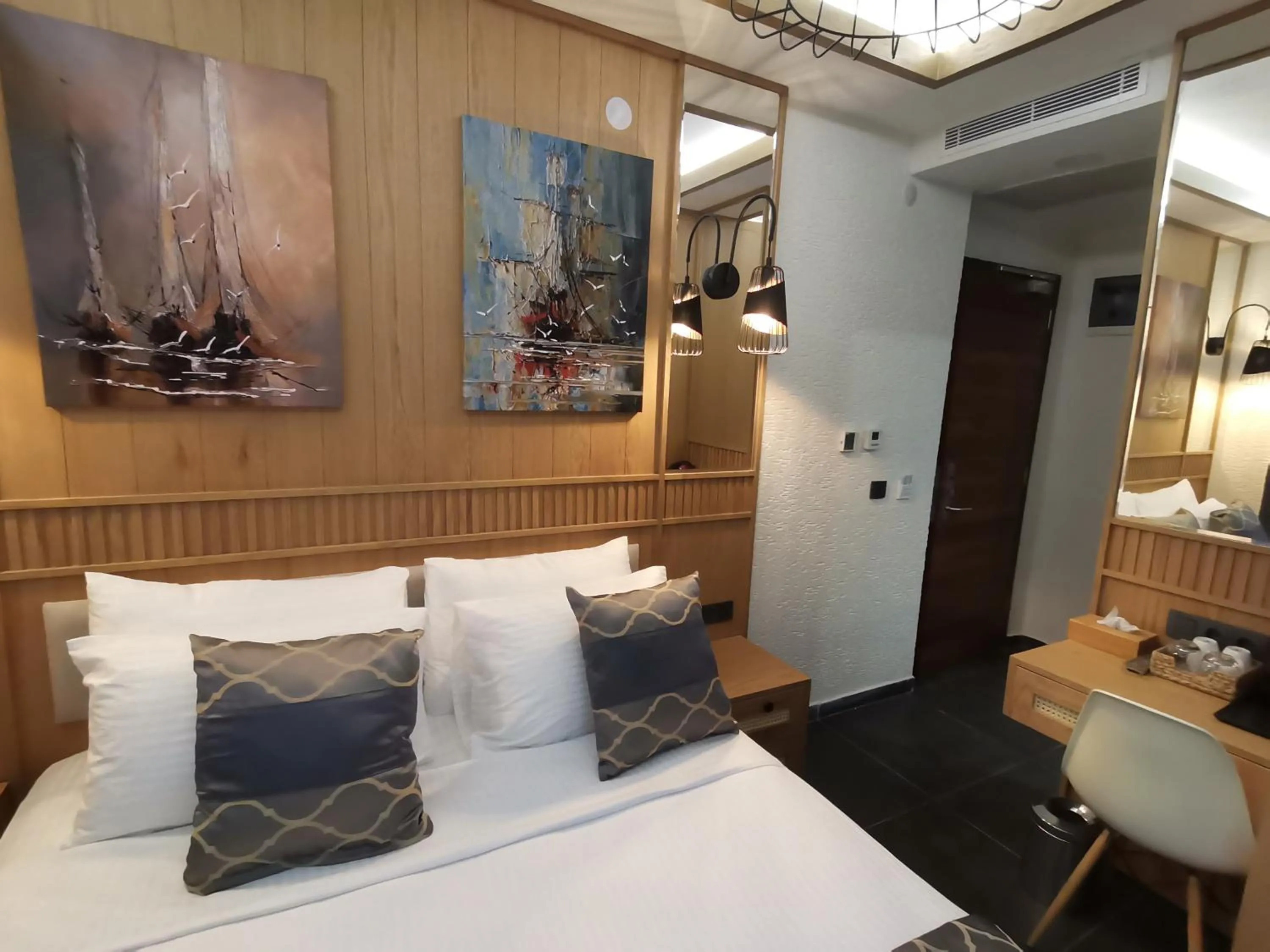 Bed in The ABC Hotel