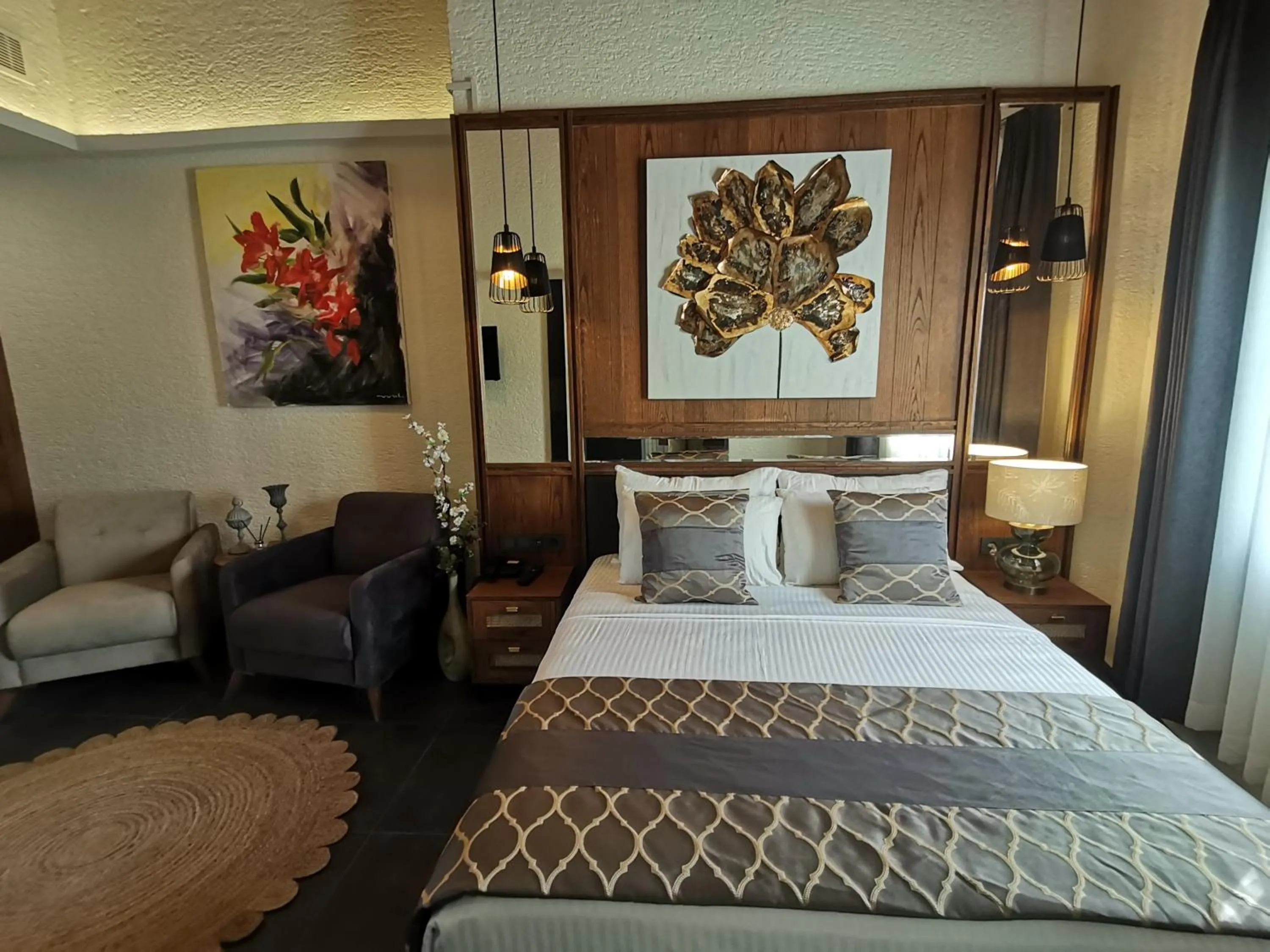 Bed in The ABC Hotel