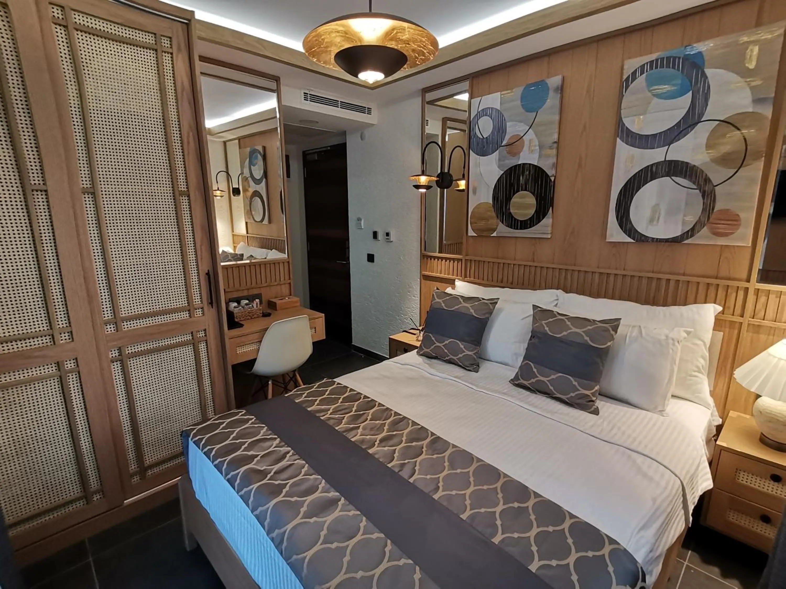 Bed in The ABC Hotel