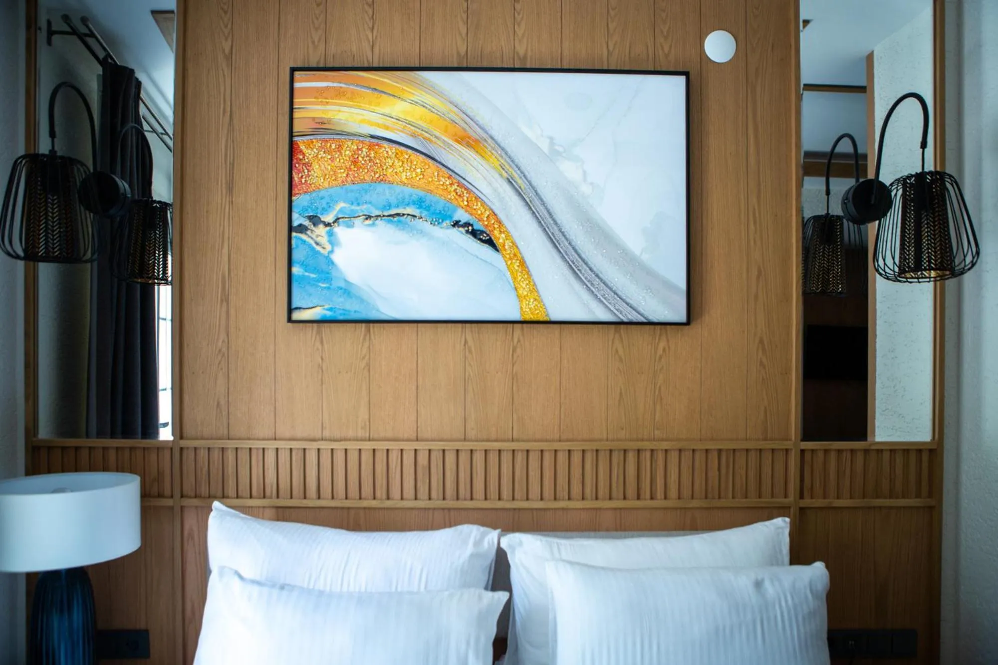 Bedroom in The ABC Hotel