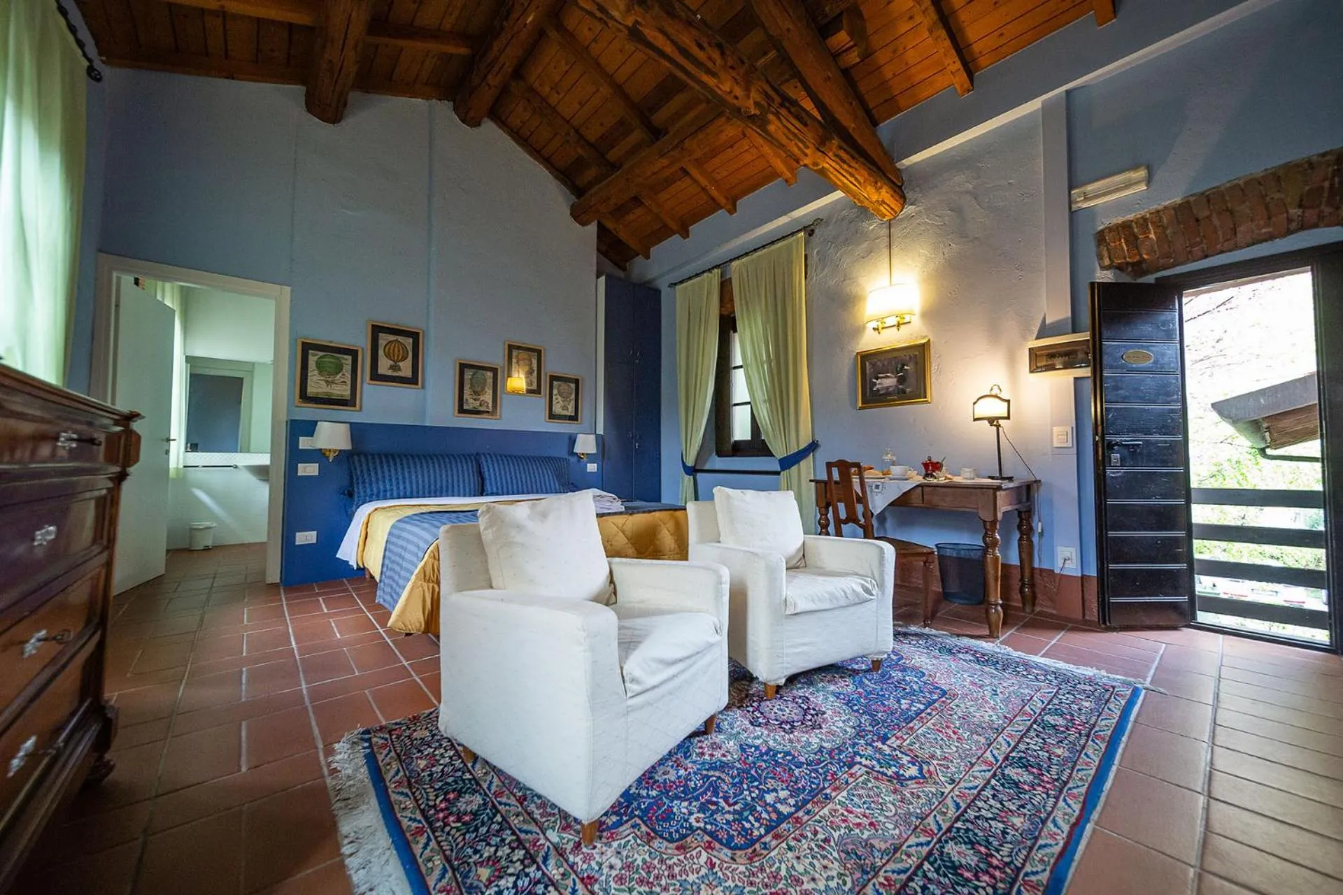 Photo of the whole room in La Locanda di Sant'Anna