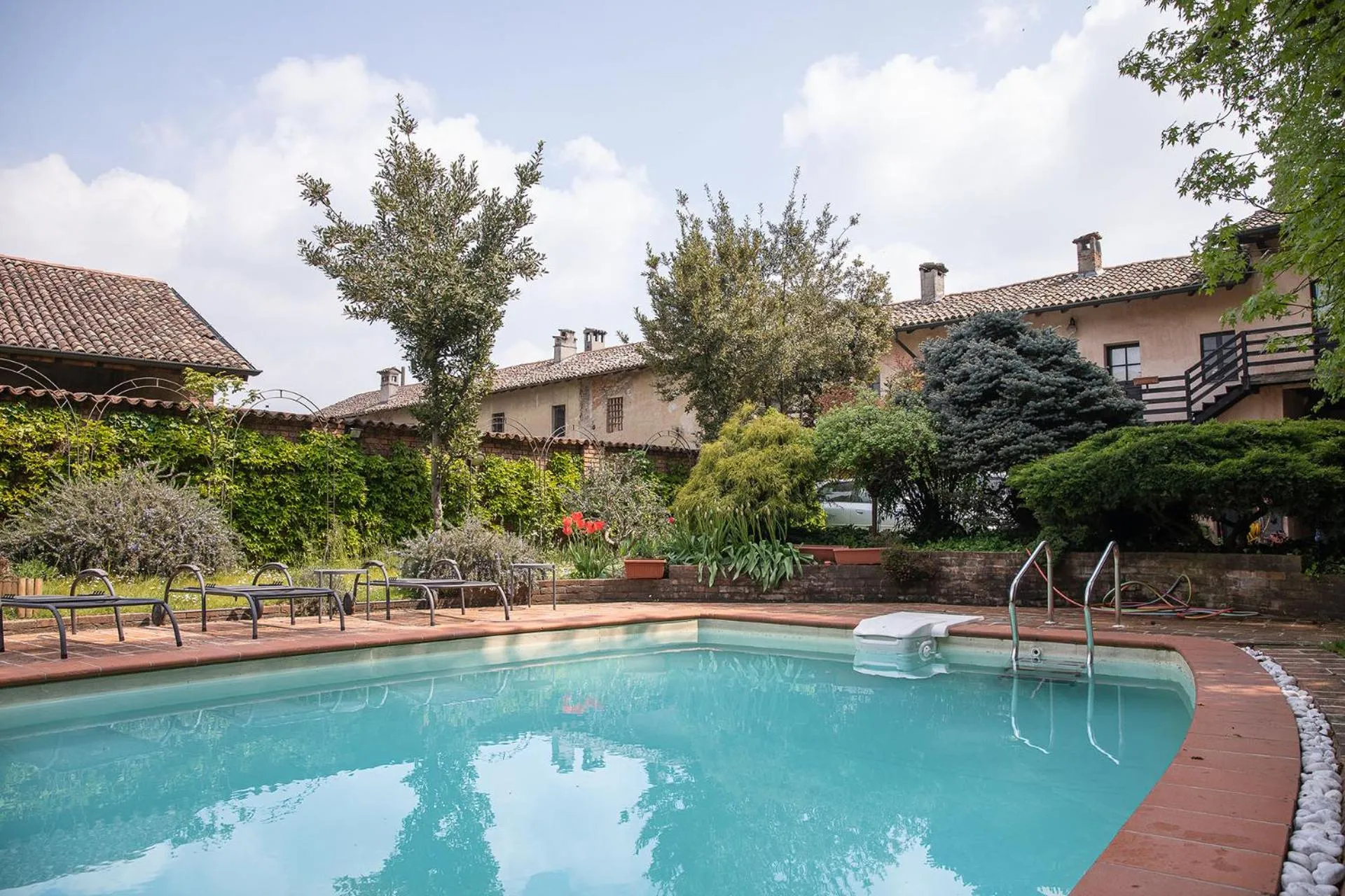 Swimming pool in La Locanda di Sant'Anna