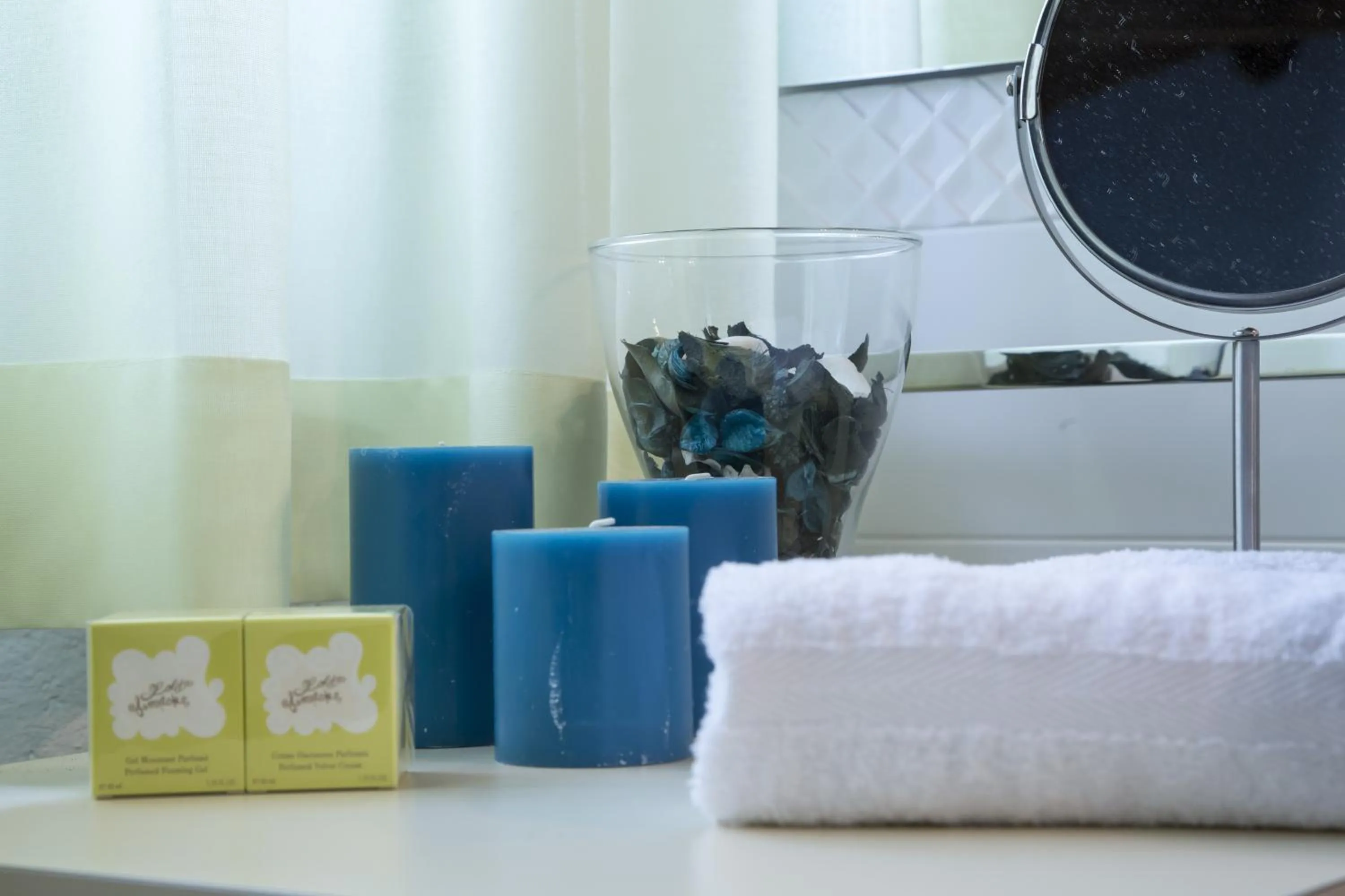 Decorative detail in La Locanda di Sant'Anna