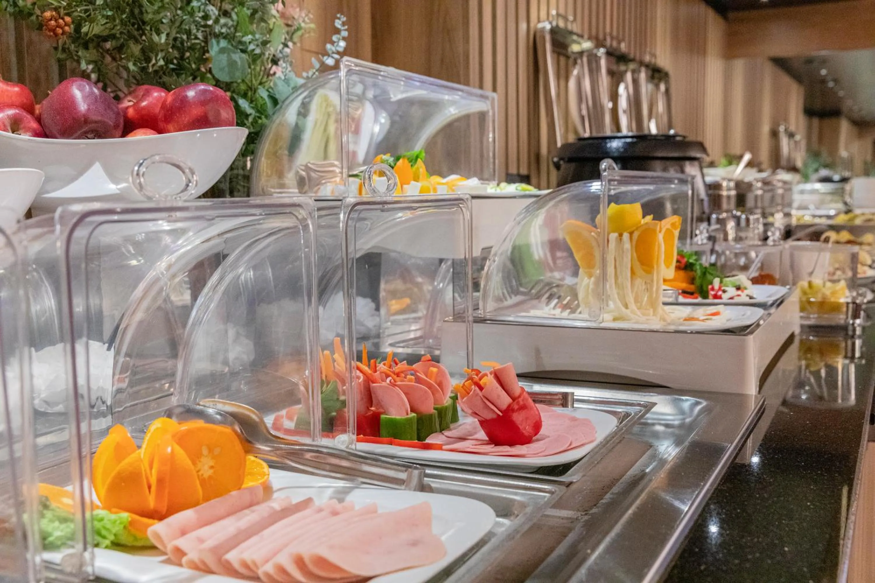 Continental breakfast in Ayramin Deluxe Hotel Taksim