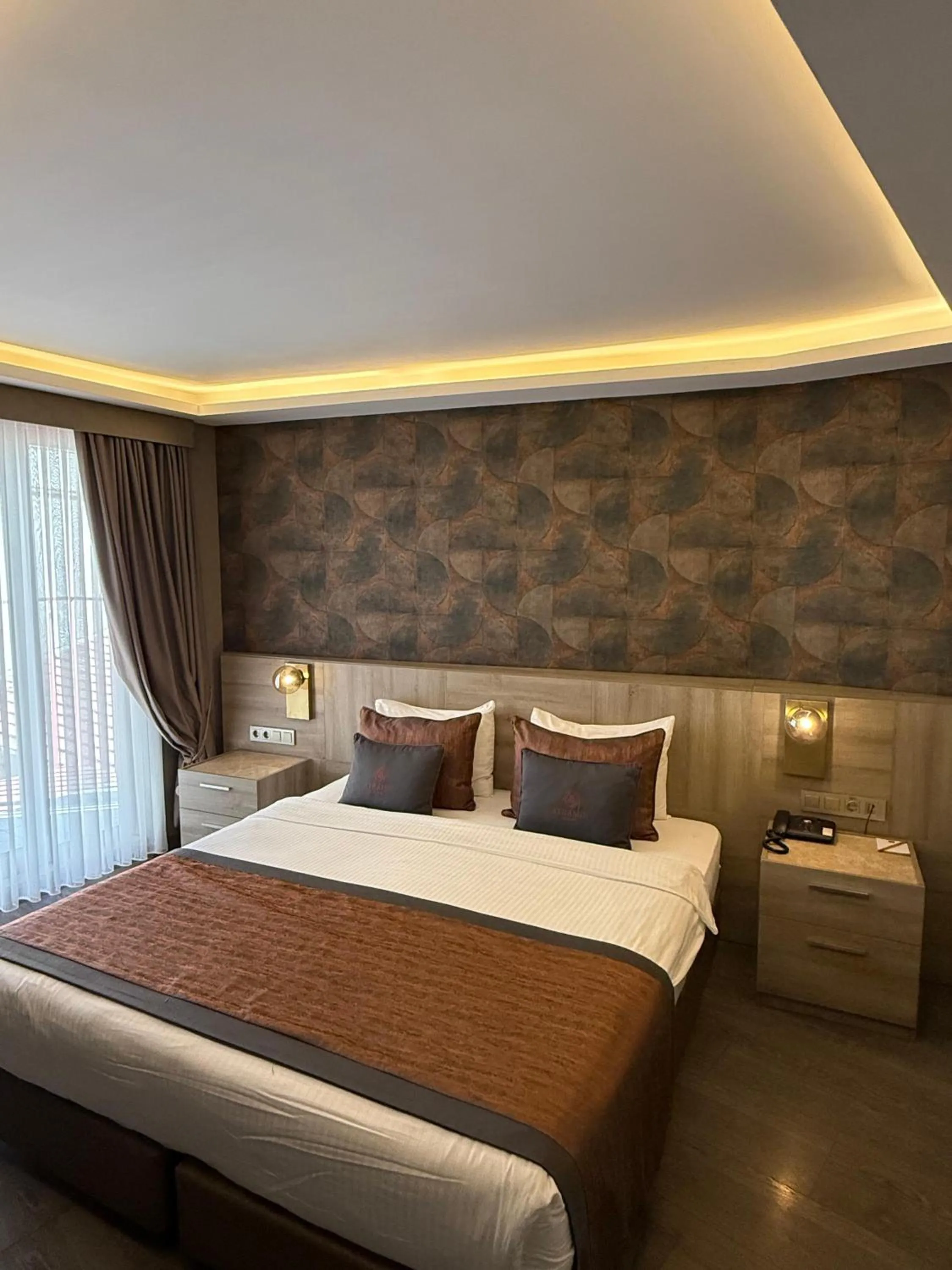 Bed in Ayramin Deluxe Hotel Taksim