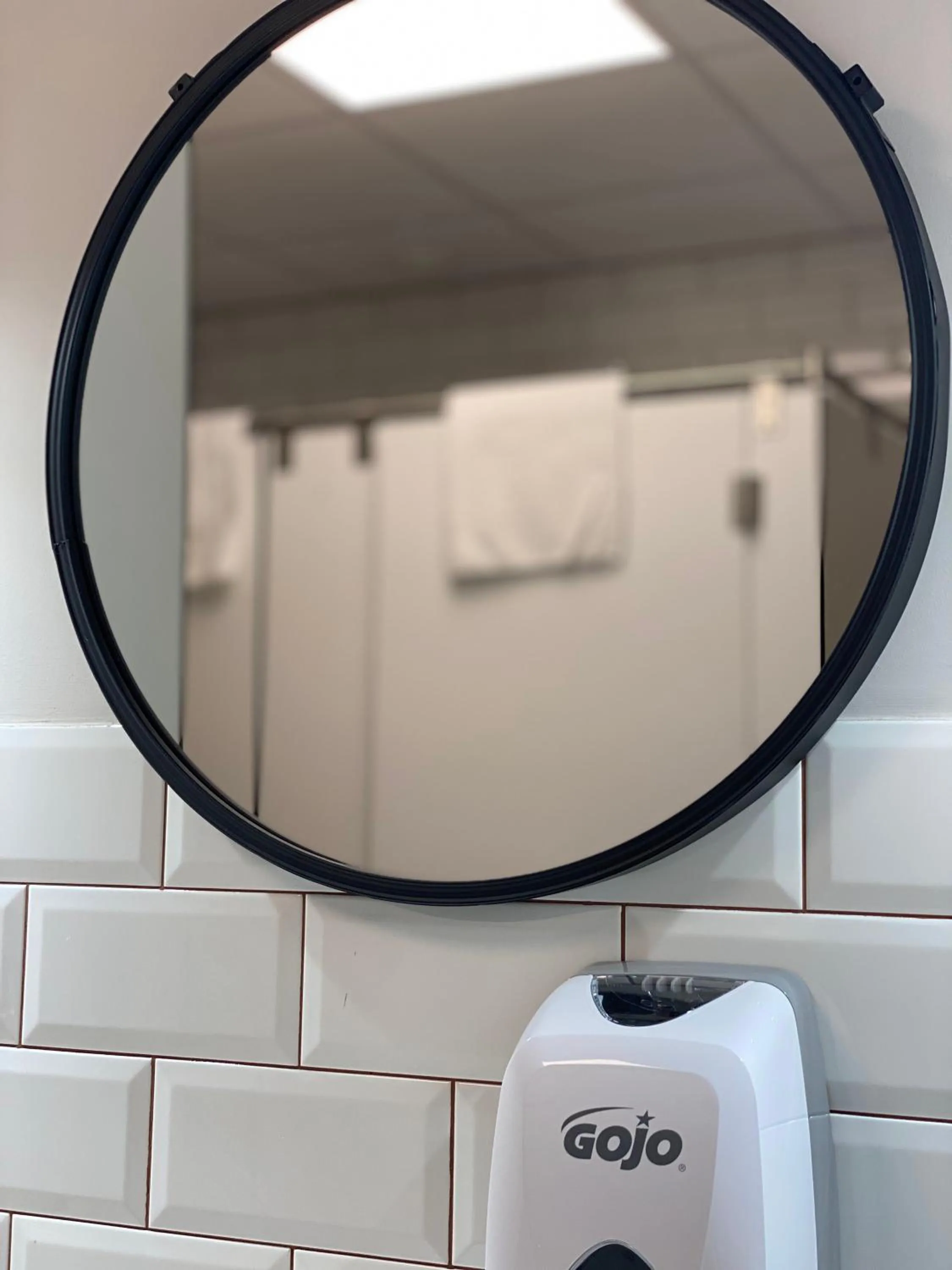 Bathroom in Albergue Jakue