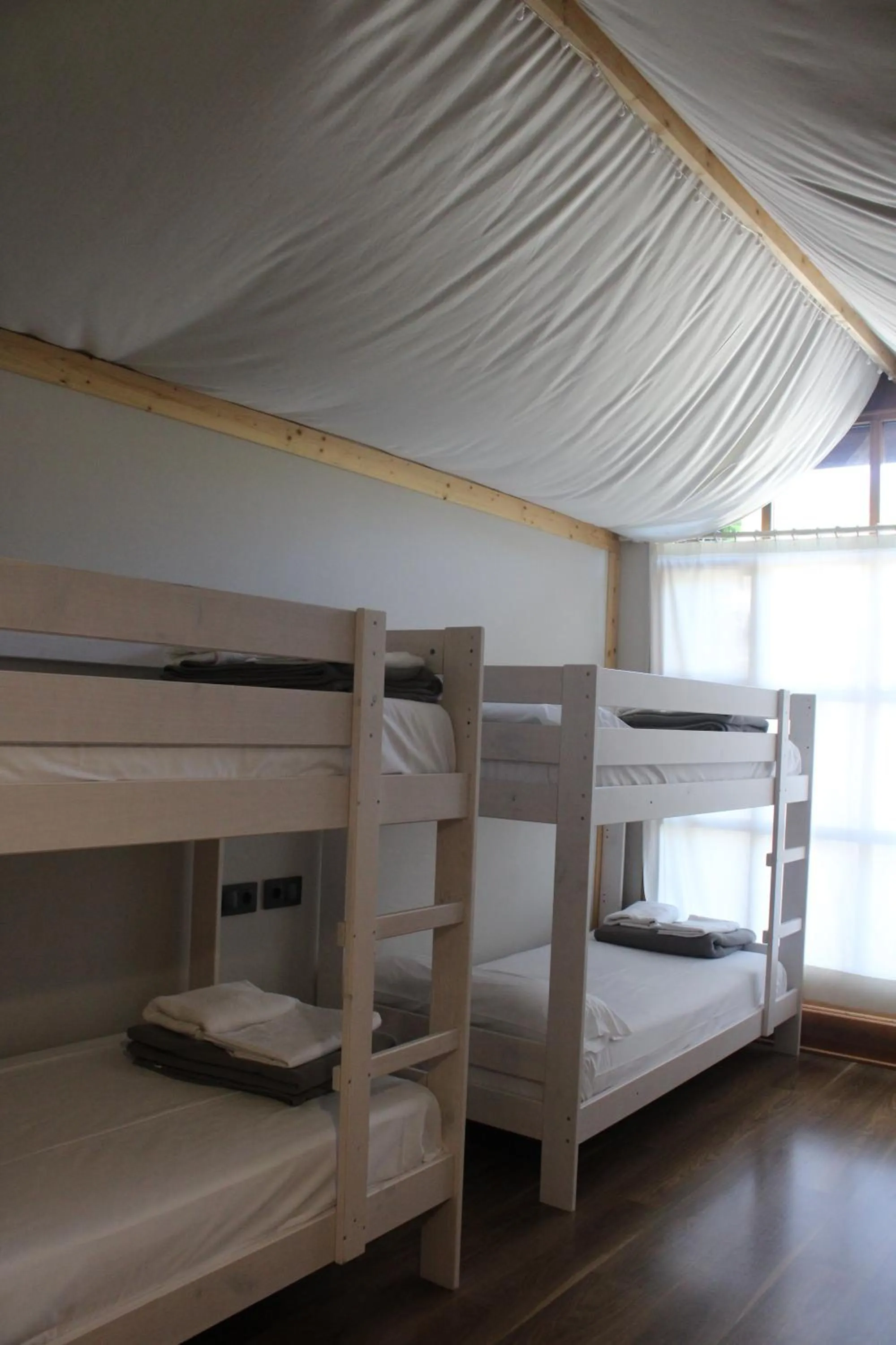 Bed in Albergue Jakue