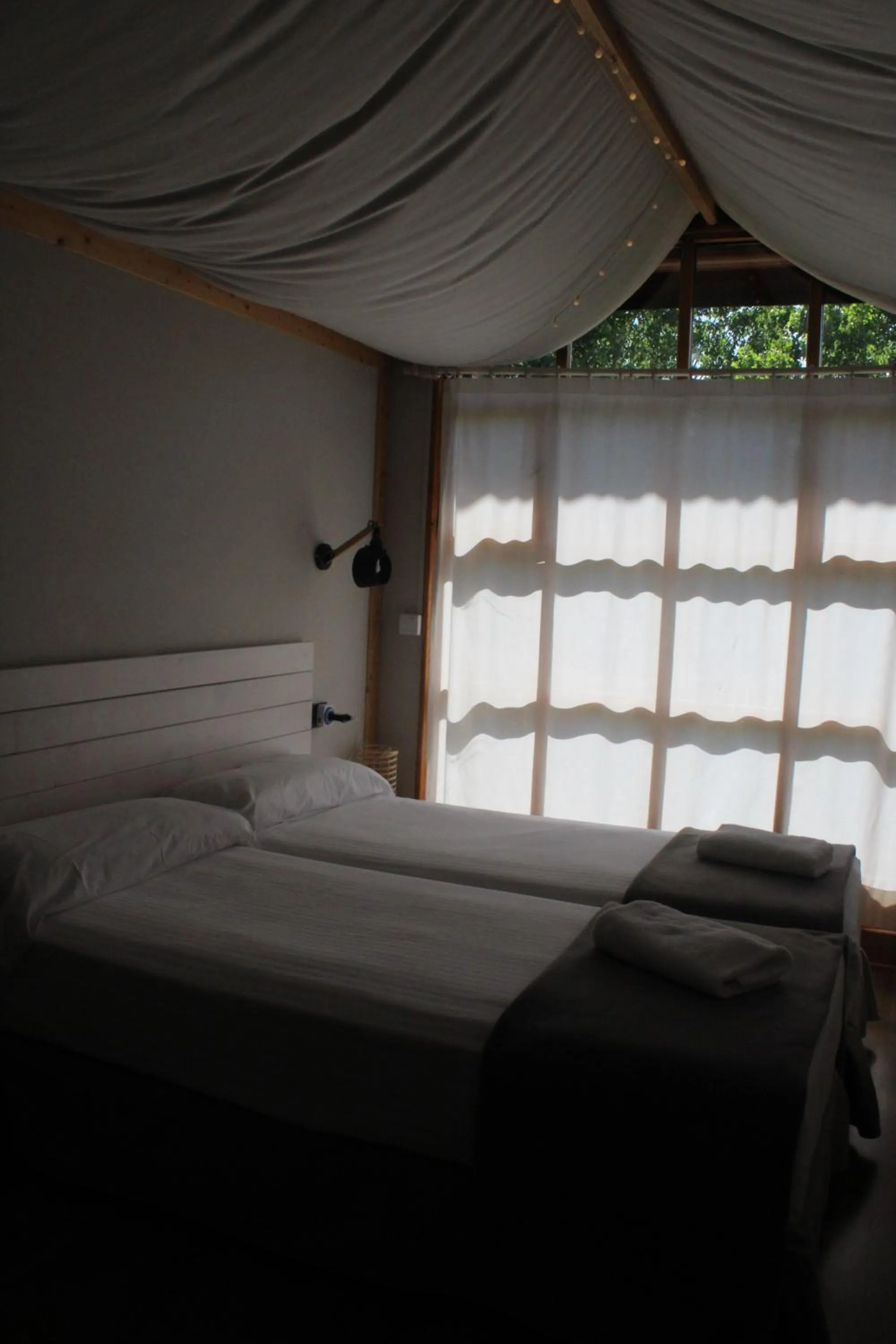 Bed in Albergue Jakue