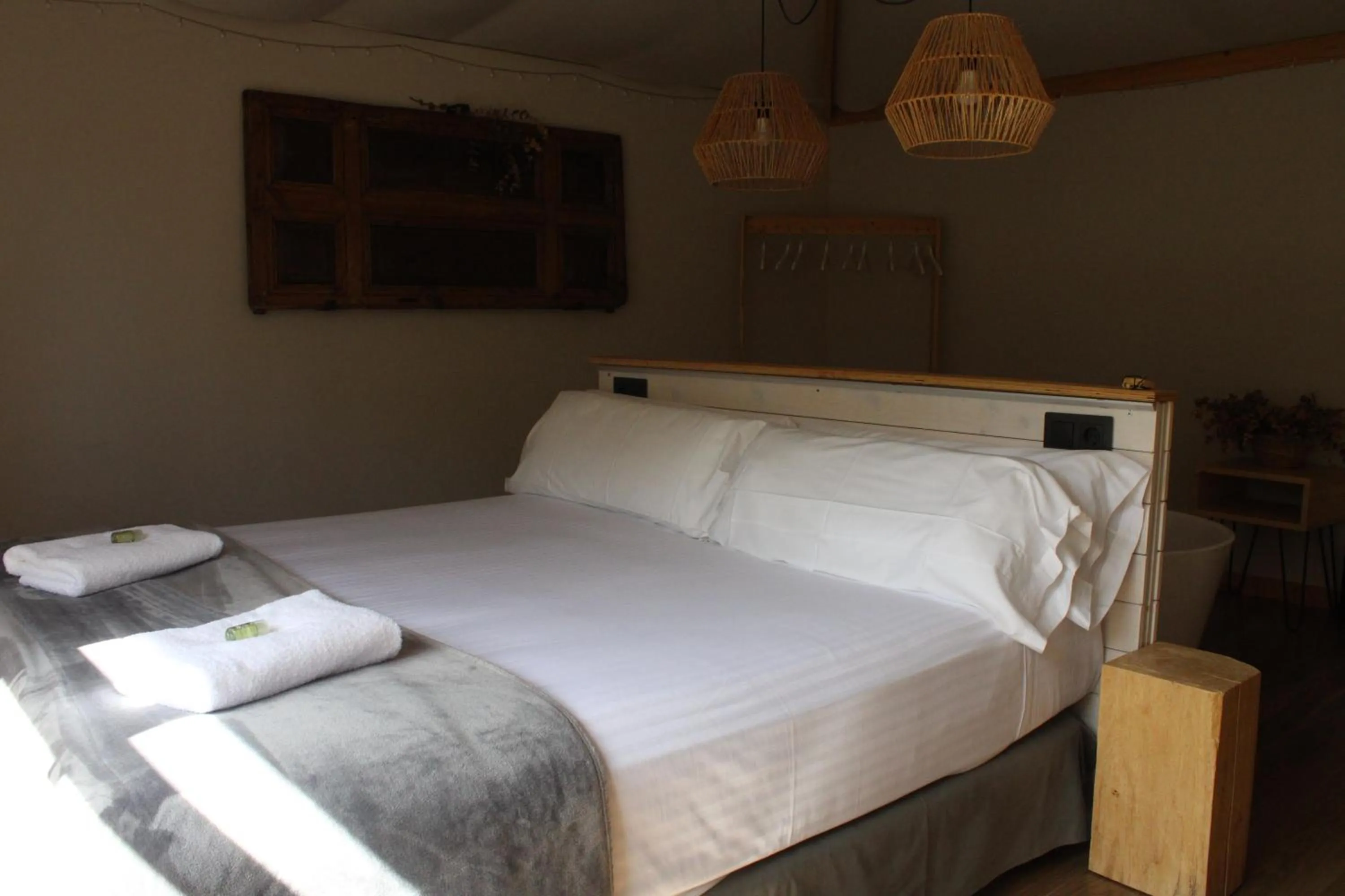 Bed in Albergue Jakue