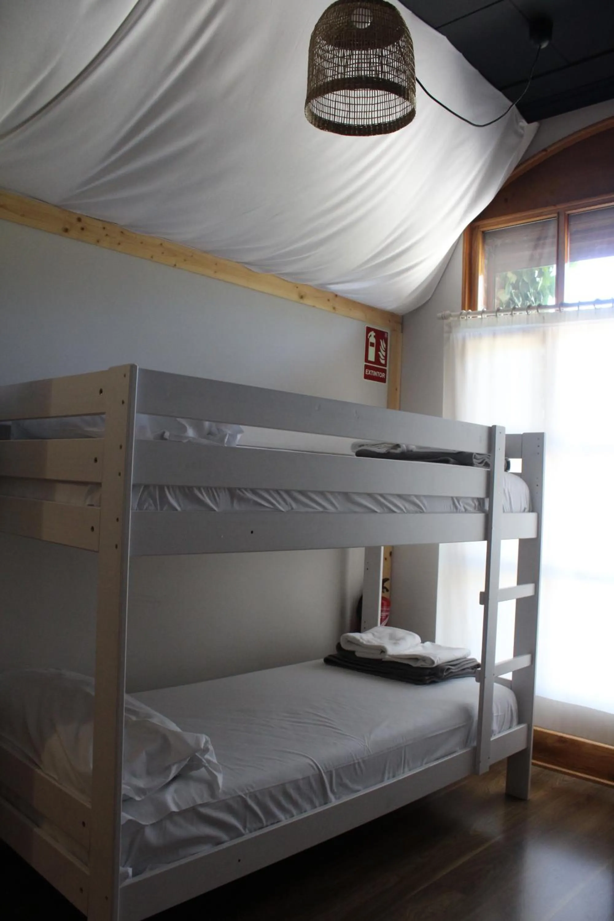 Bed in Albergue Jakue