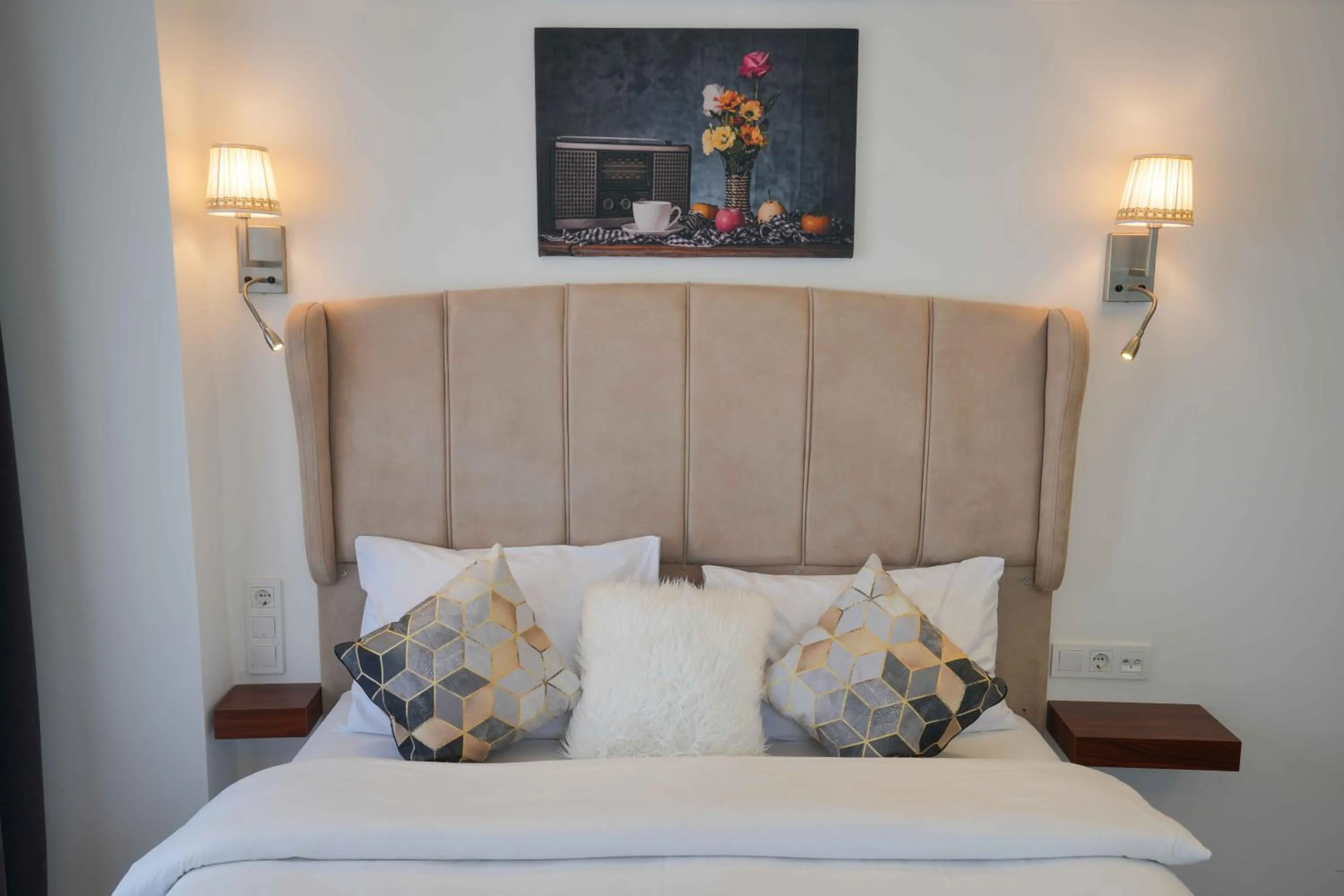 Bed in Violin Hotel Sultanahmet