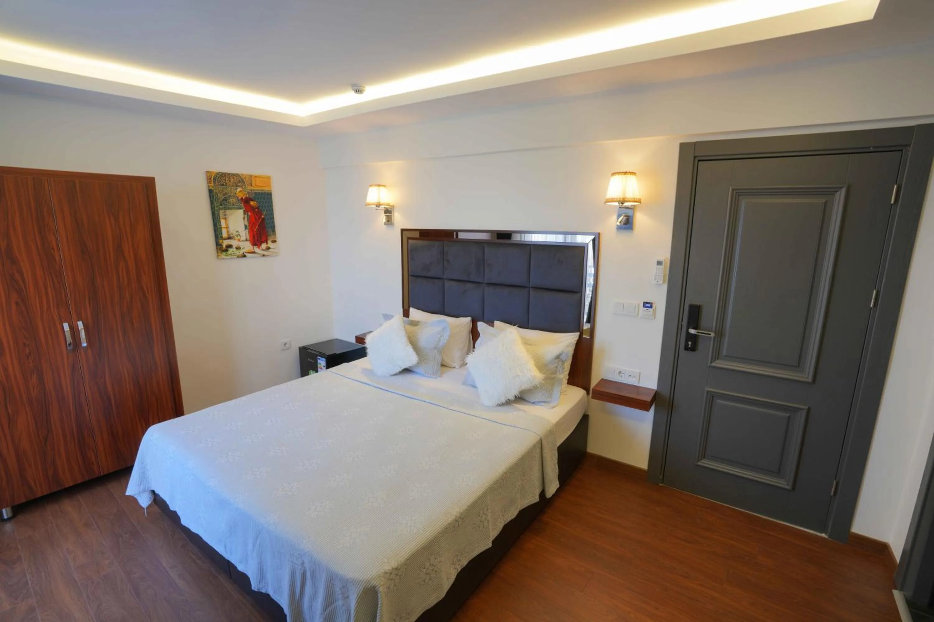 Bed in Violin Hotel Sultanahmet