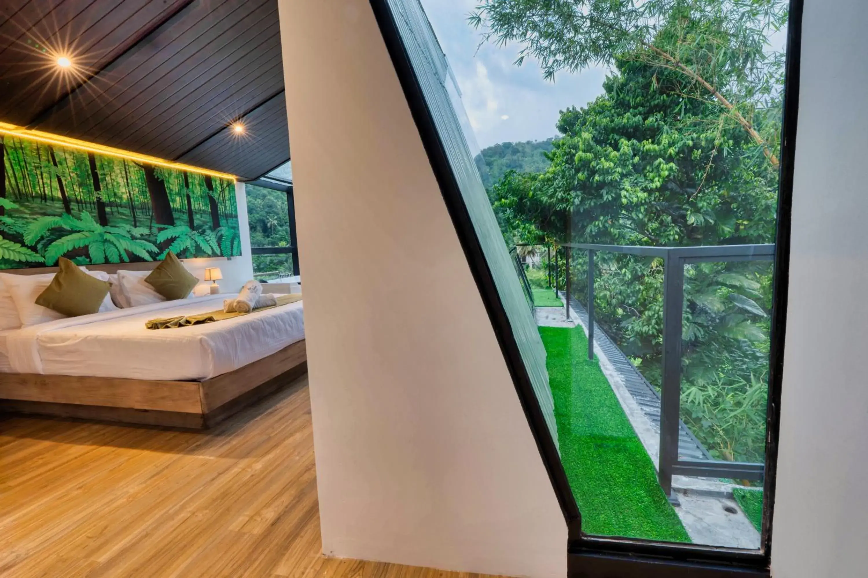 View (from property/room), Bed in The Blackberry Retreat Kandy View (from property/room), Bed in The Blackberry Retreat Kandy