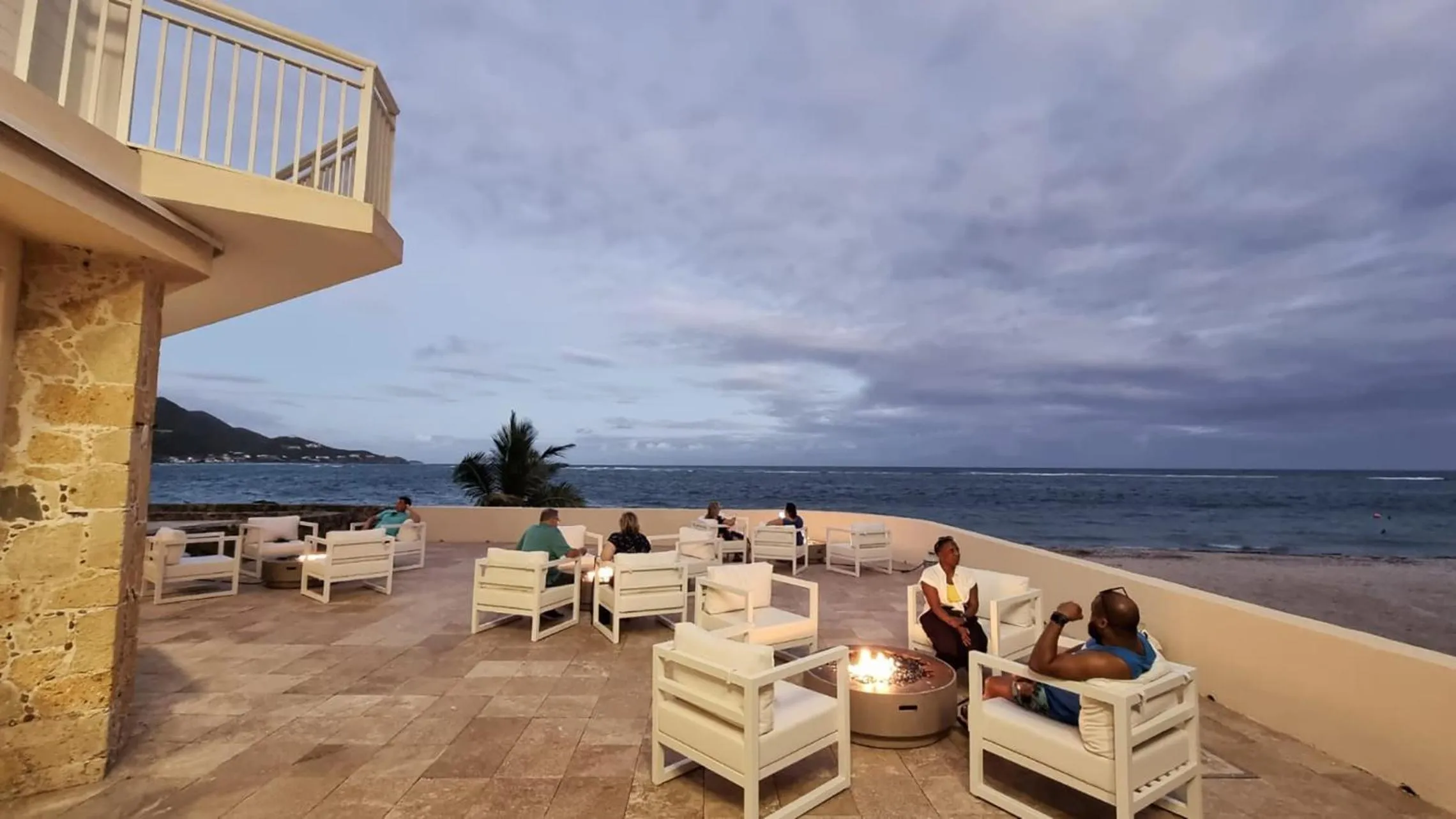 Balcony/Terrace in Carina Bay Boutique All inclusive Resort & Casino