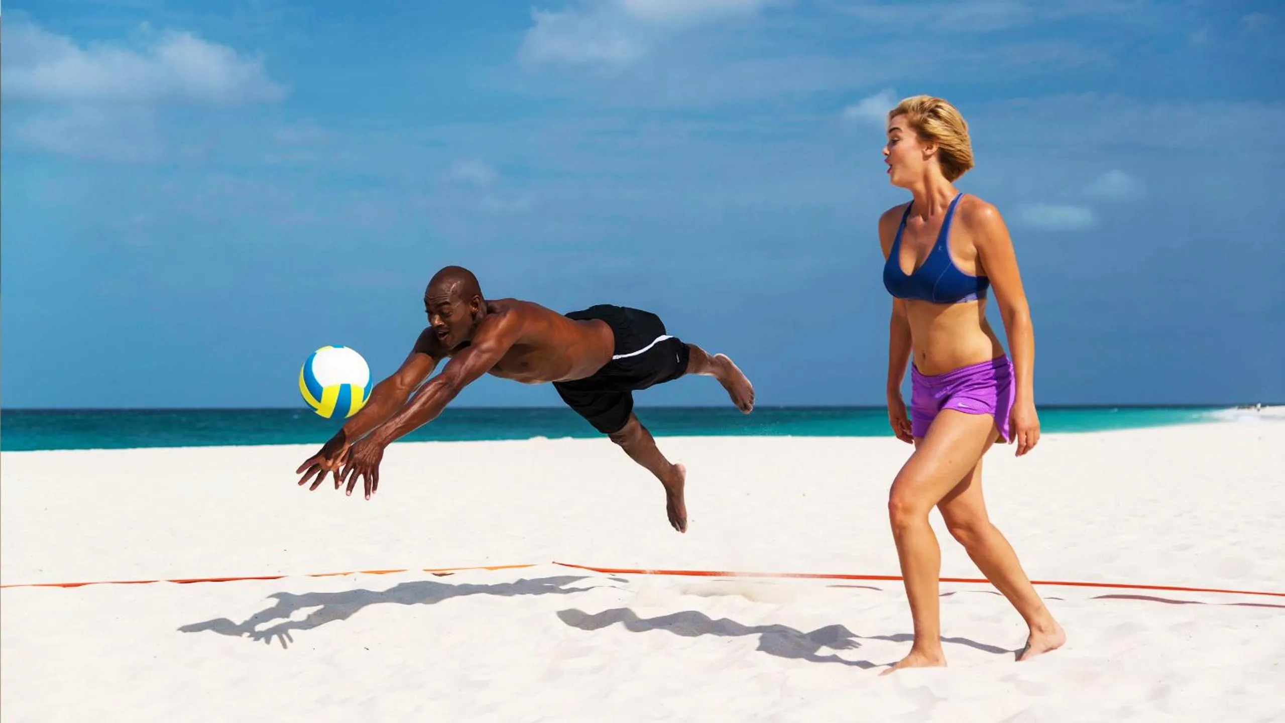 Beach in Carina Bay Boutique All inclusive Resort & Casino