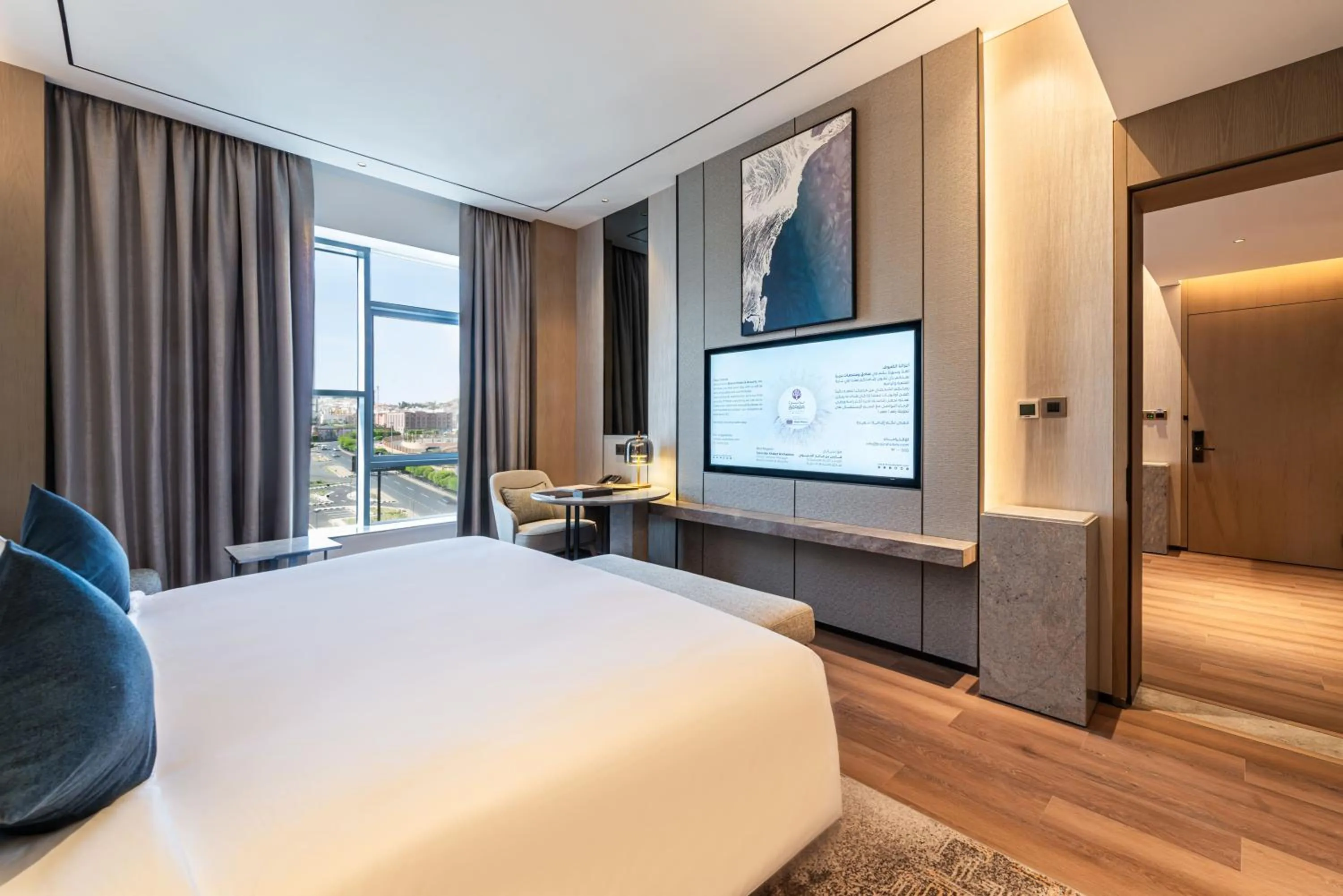 Bed in Braira Abha Hotel