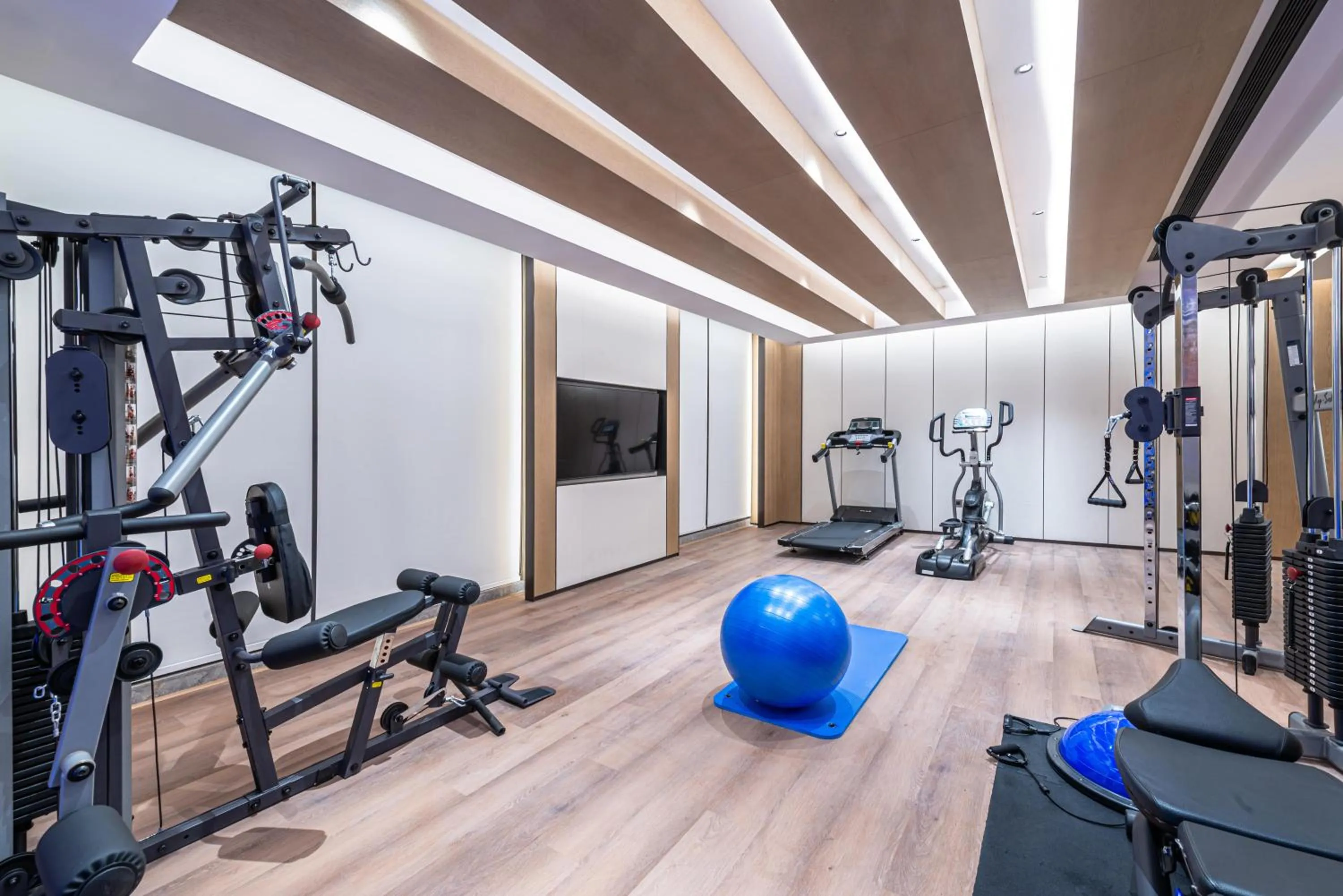 Fitness centre/facilities in Braira Abha Hotel