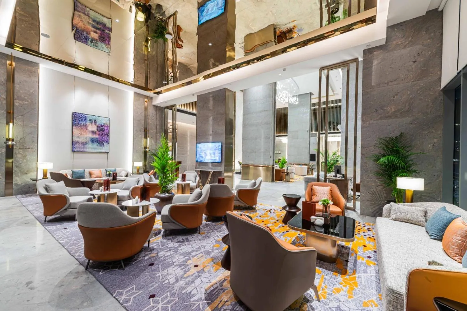 Lobby or reception in Braira Abha Hotel