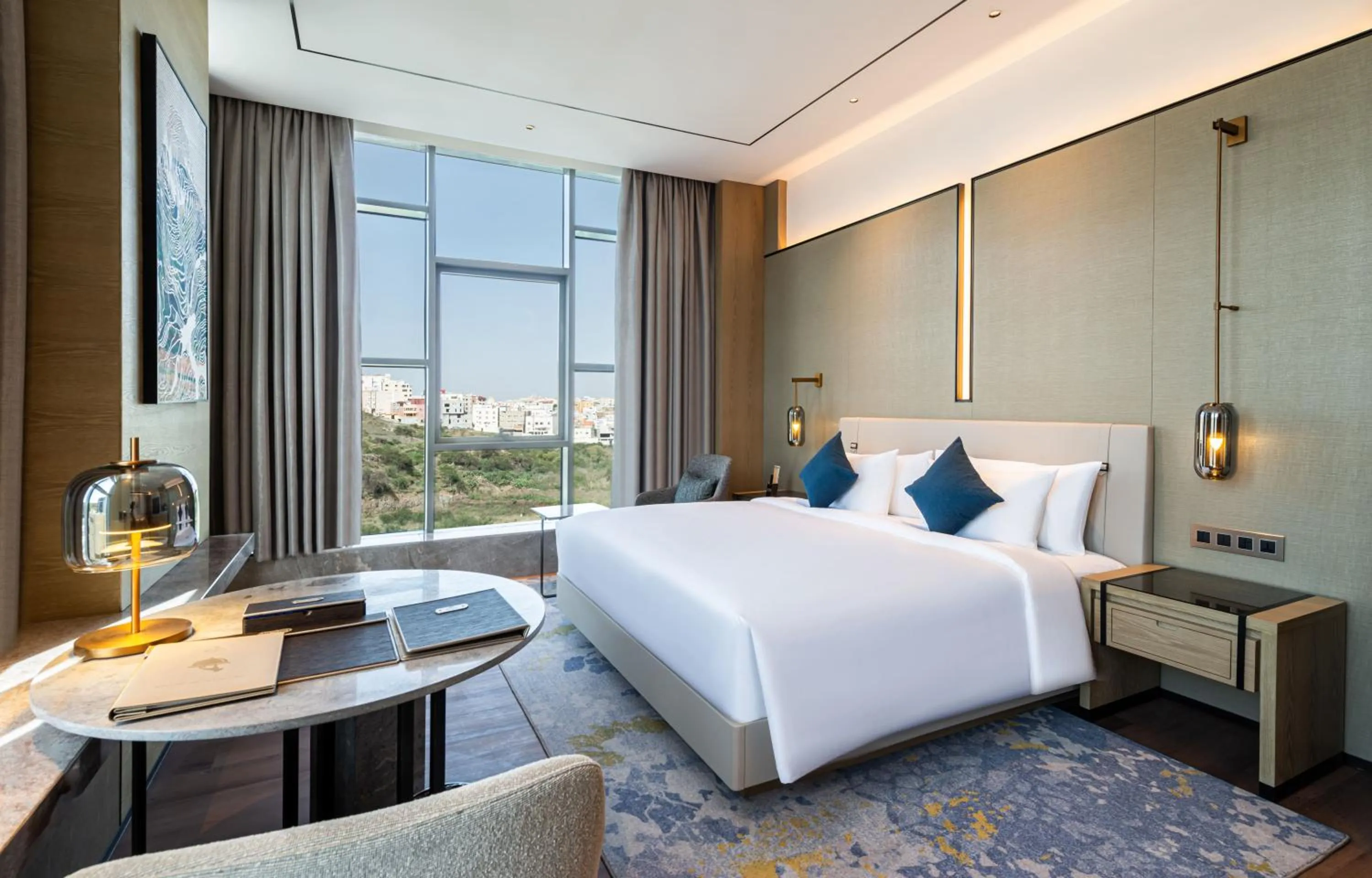 Bed in Braira Abha Hotel