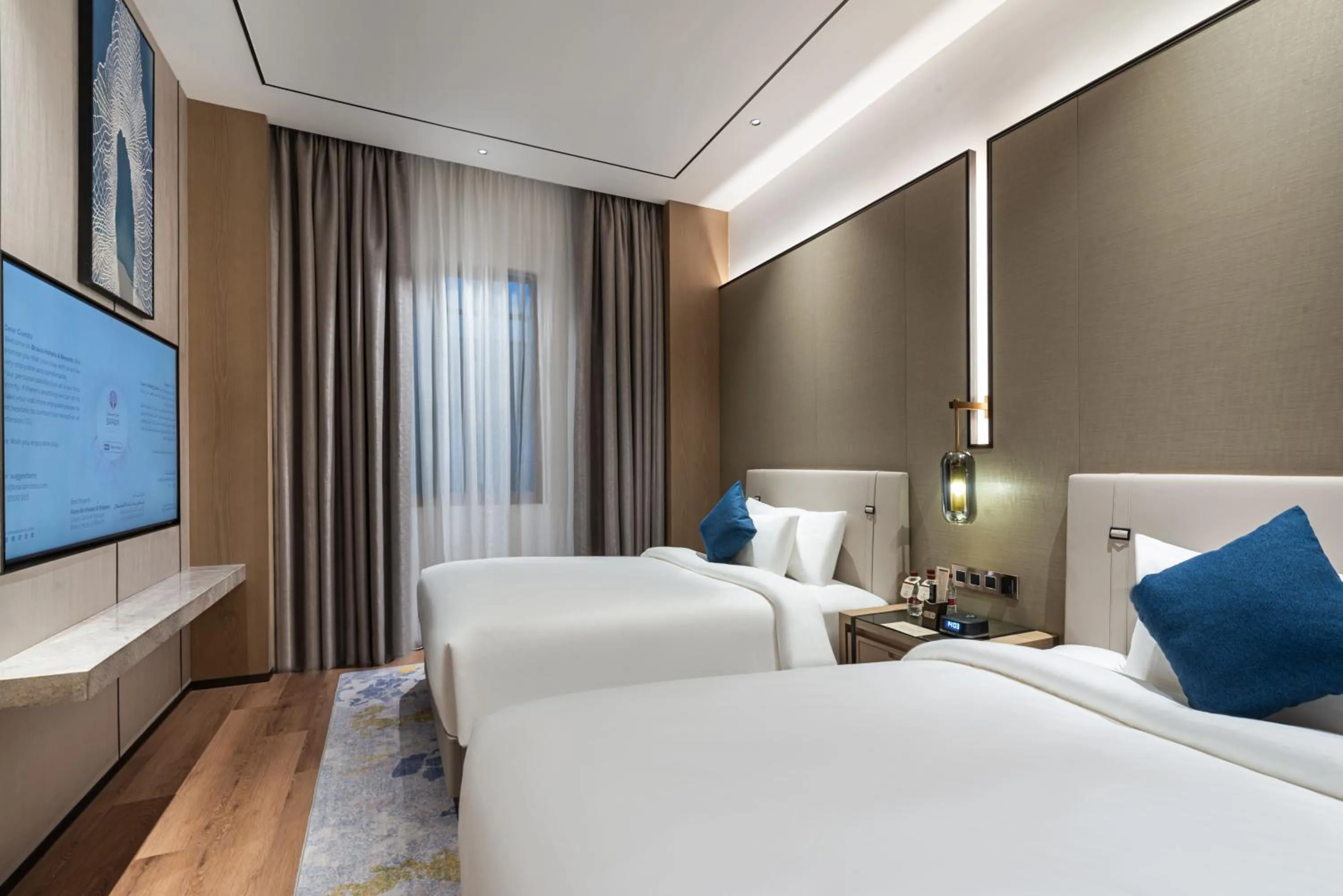Bed in Braira Abha Hotel