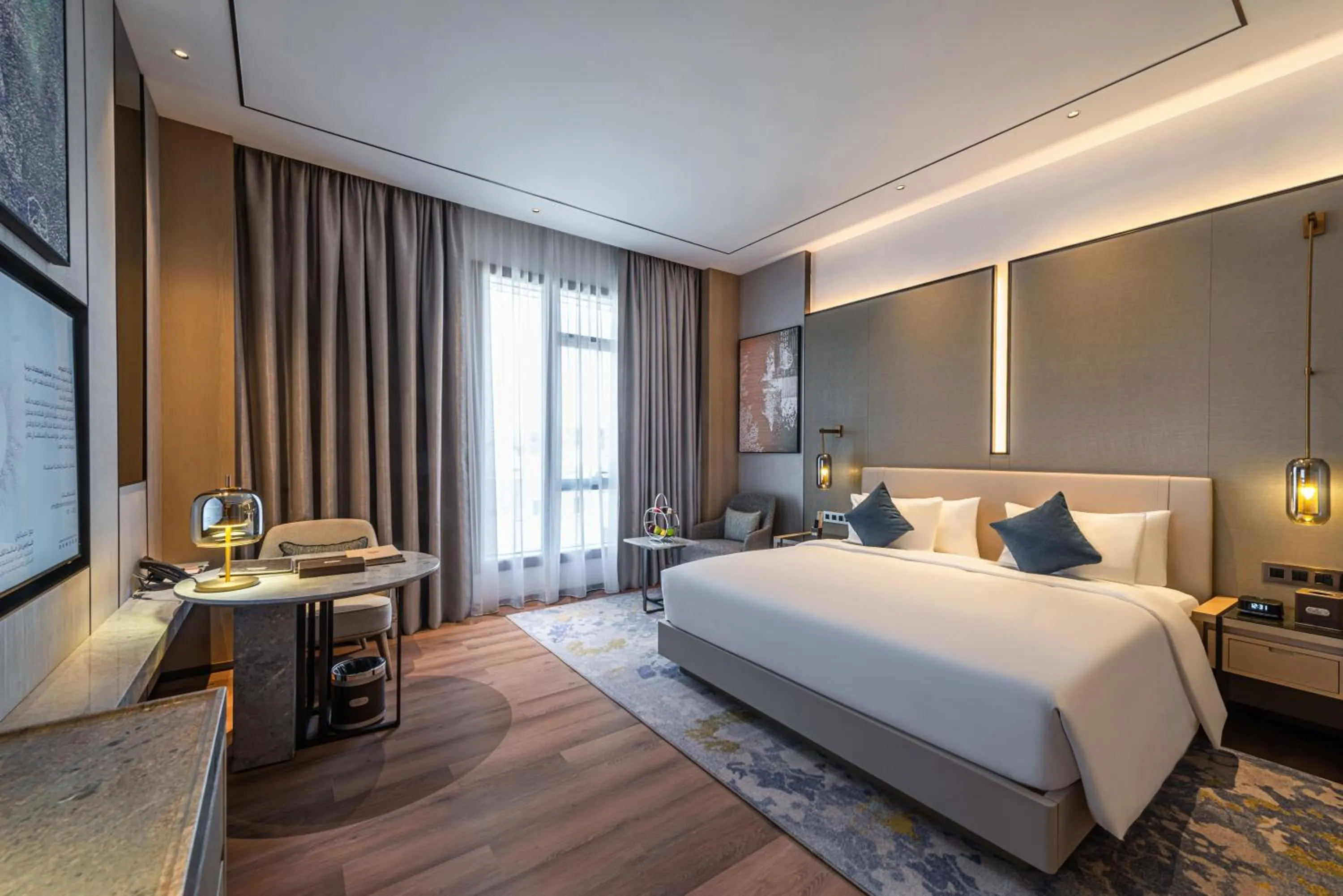 Bed in Braira Abha Hotel