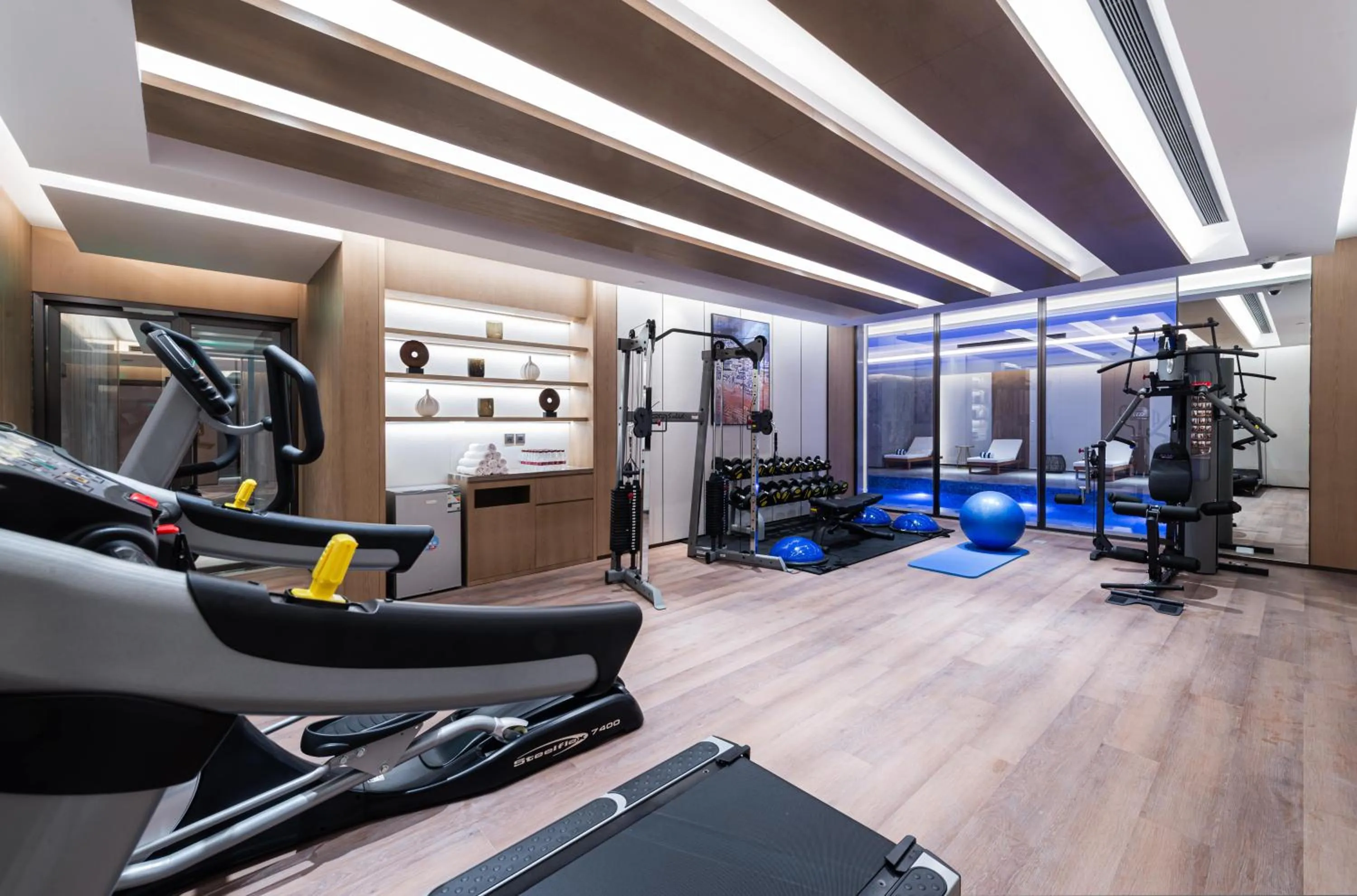 Fitness centre/facilities in Braira Abha Hotel