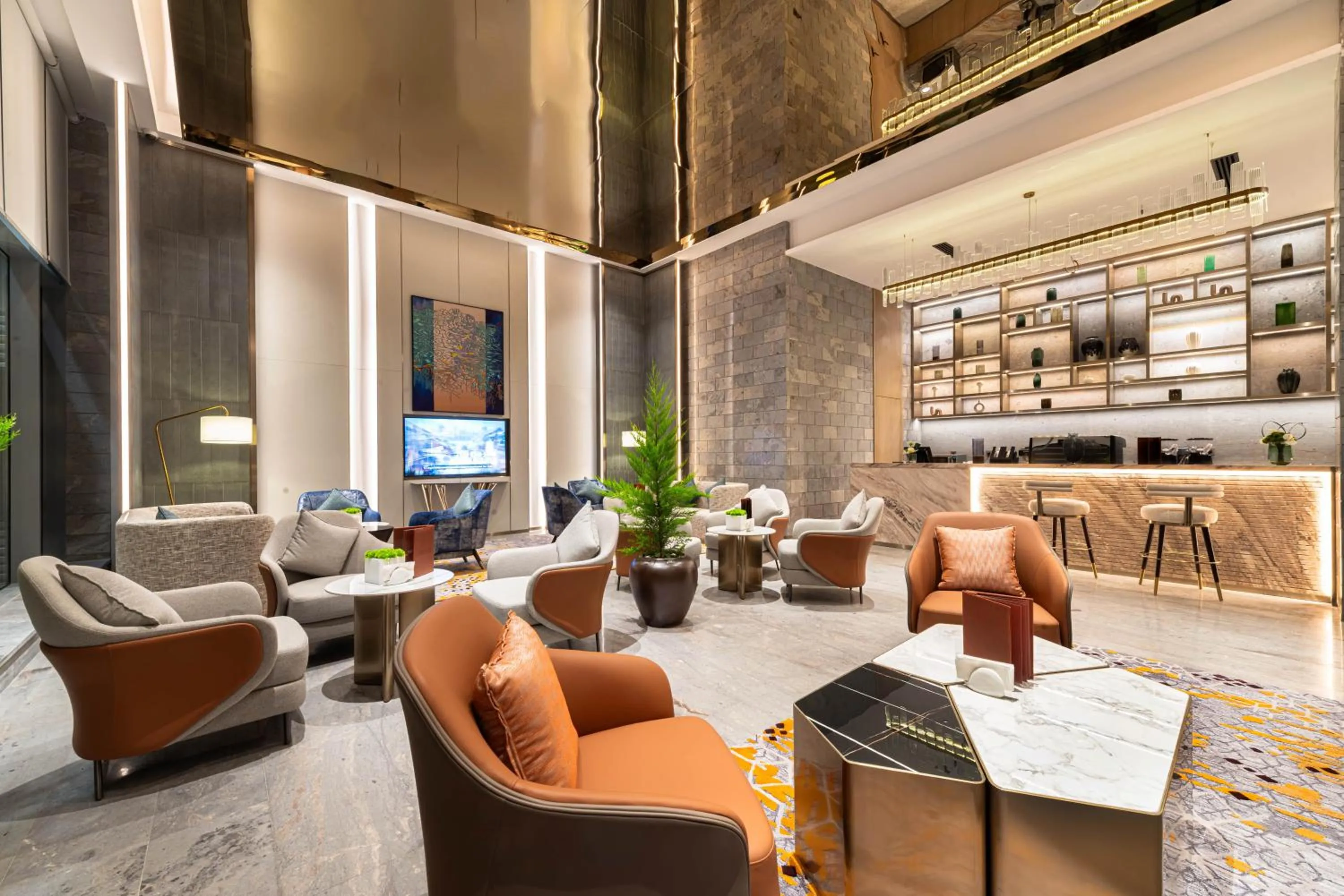 Seating area in Braira Abha Hotel