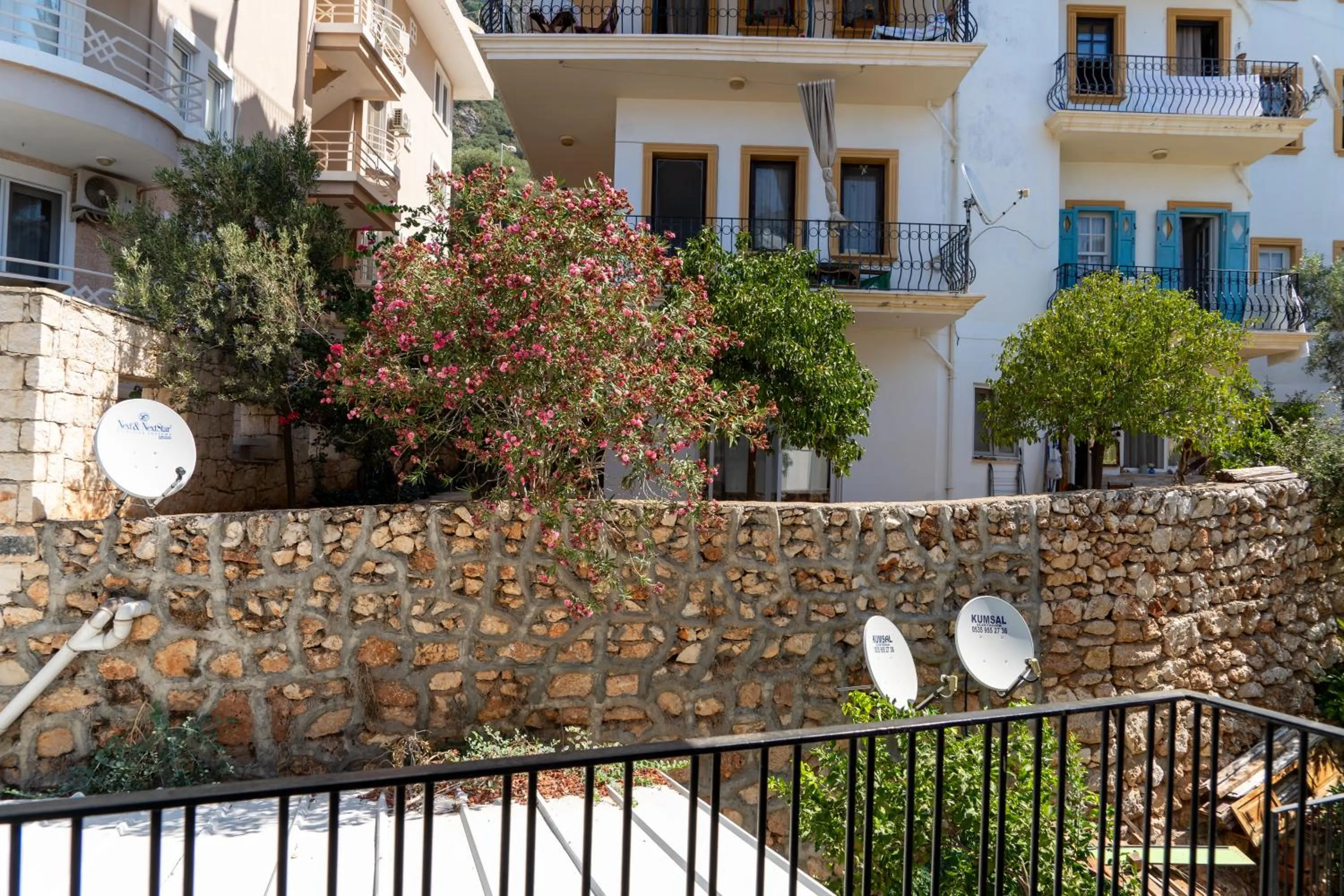 Garden view in Brow City Kaş