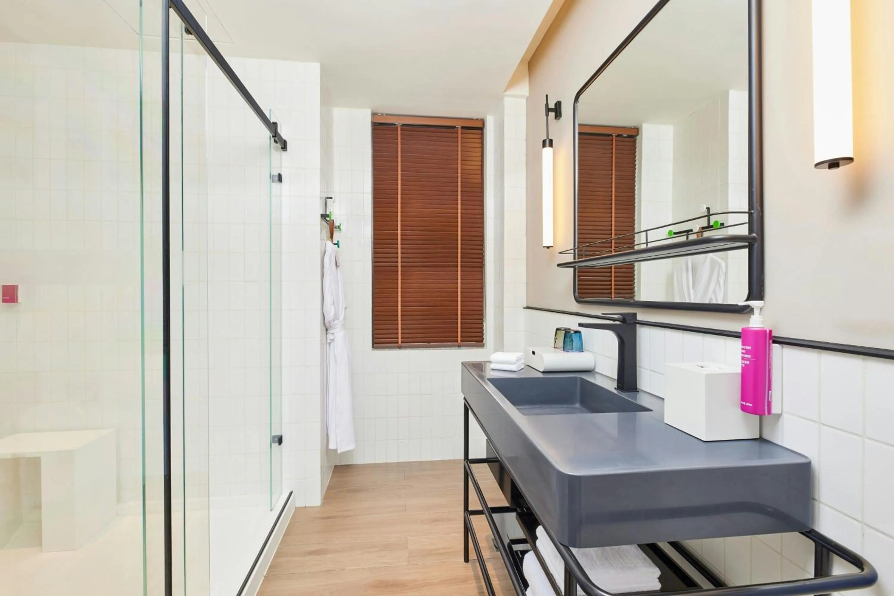 Bathroom in Moxy Shanghai Putuo