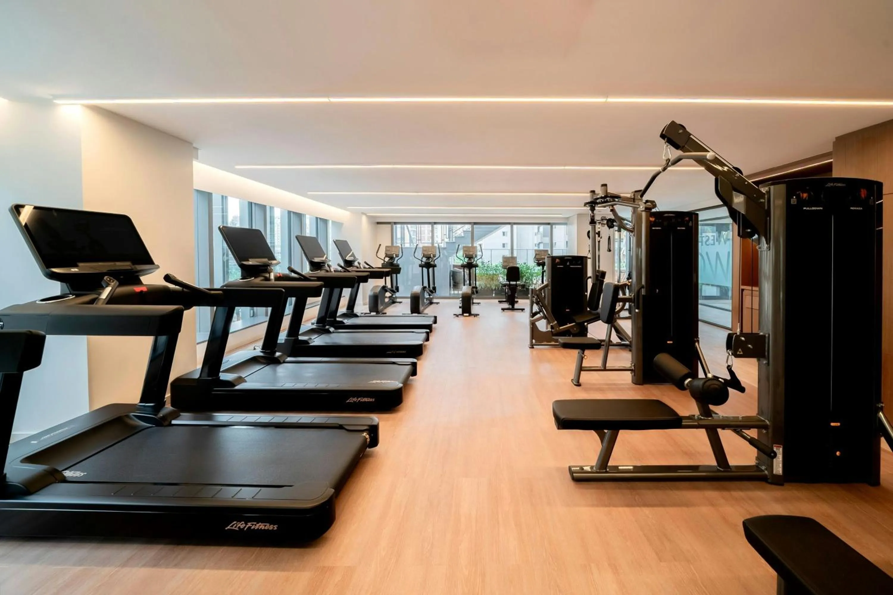Fitness centre/facilities in The Westin Sao Paulo