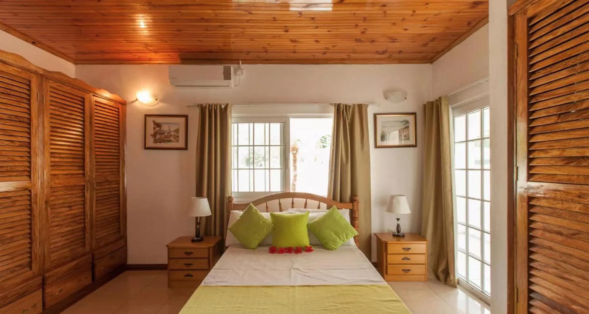 Bed in Villa Confort