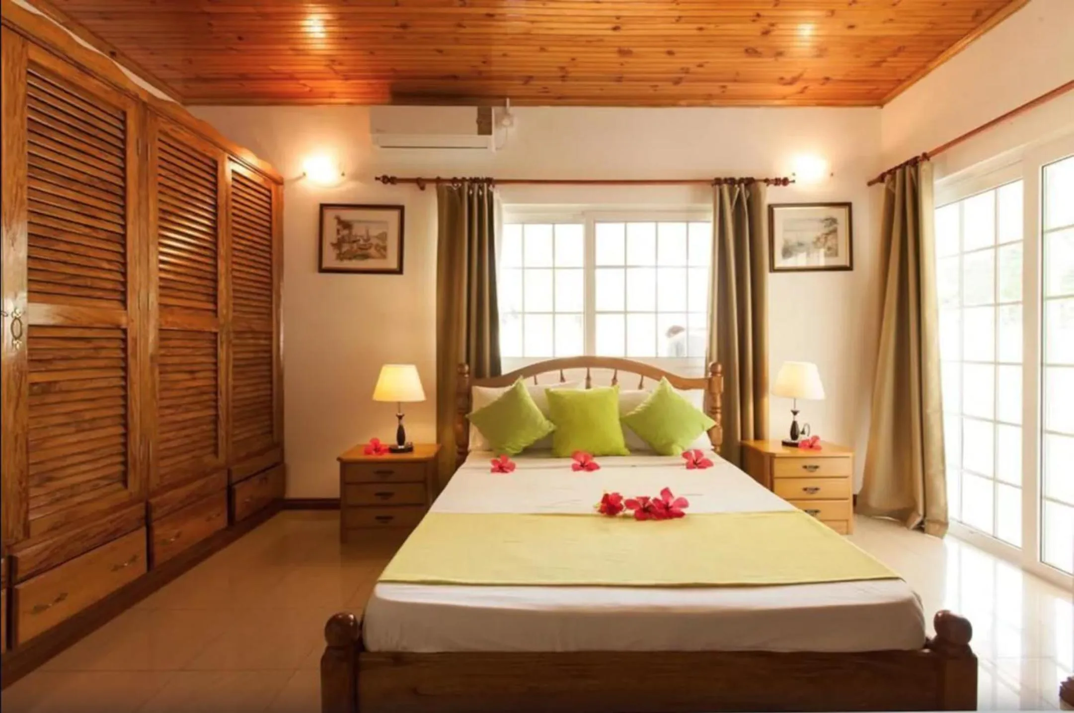 Bed in Villa Confort