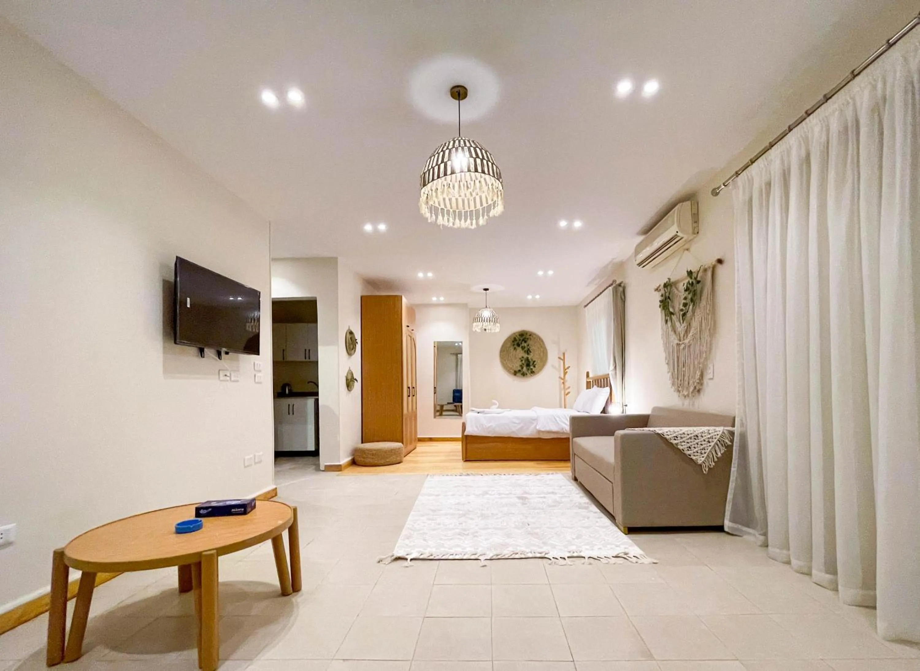 Bed in Settle Inn Al Rehab City A