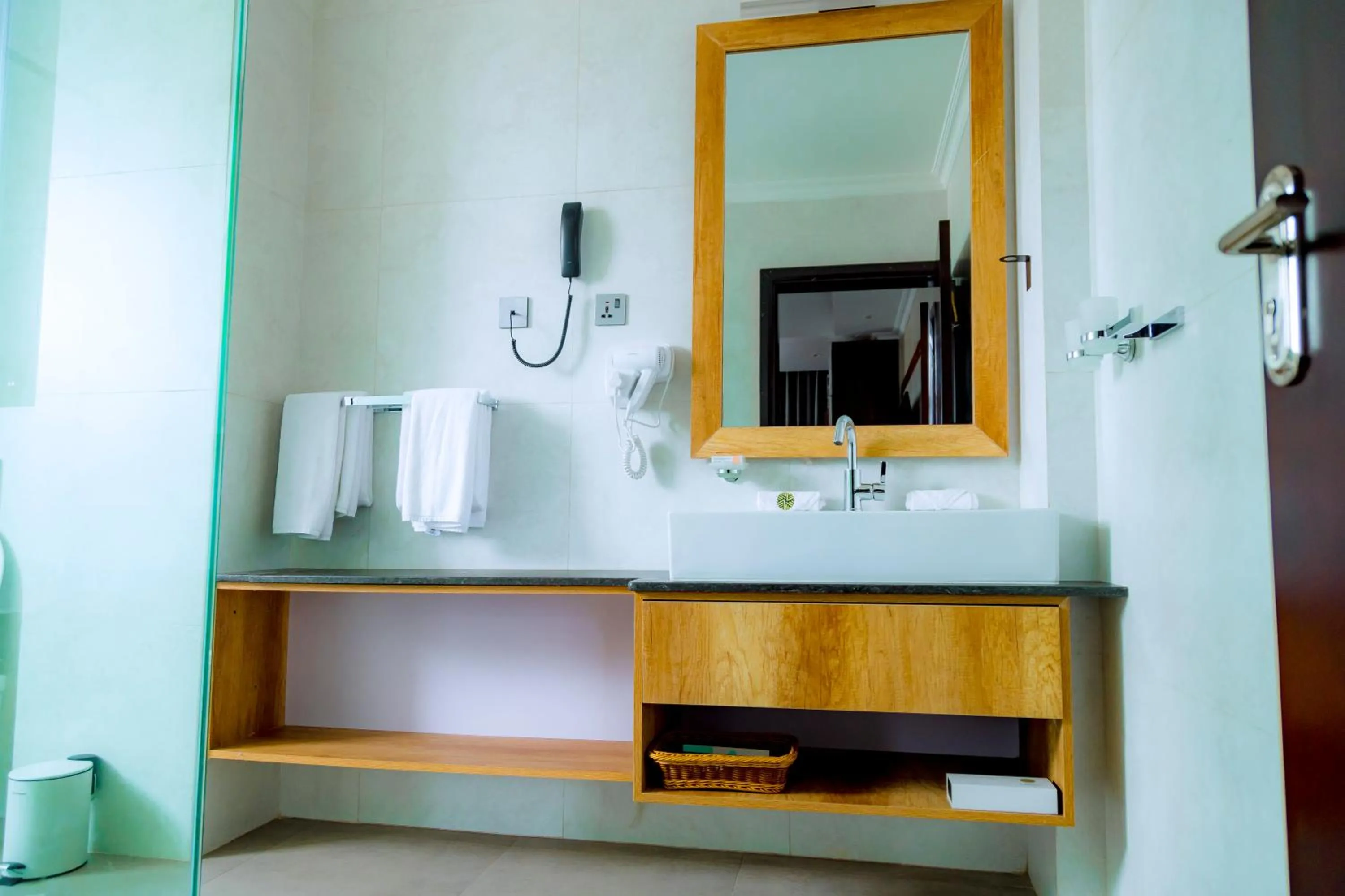 Bathroom in Kigali Paramount Hotel