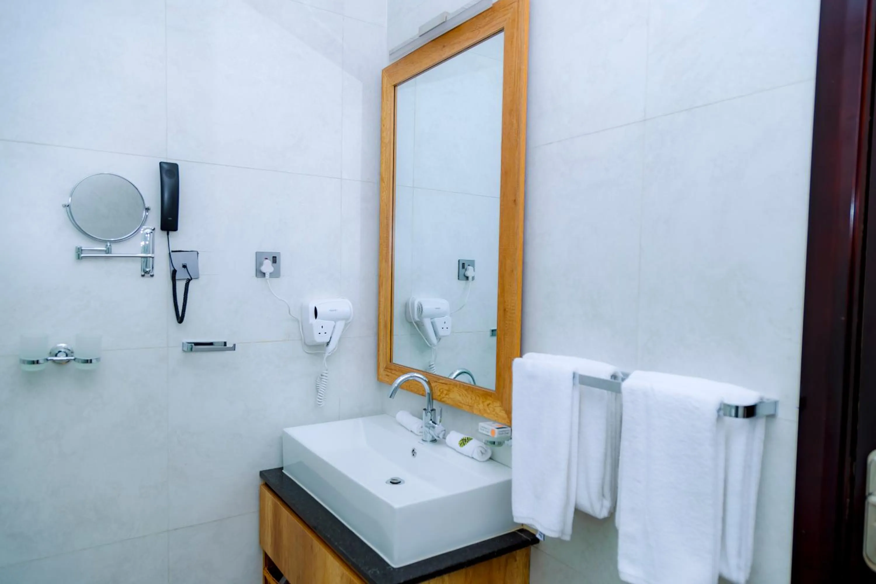 Bathroom in Kigali Paramount Hotel