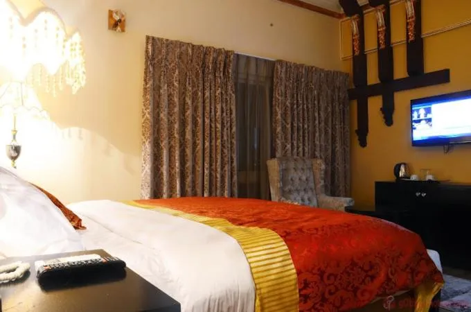 Bed in Sandralia Hotel Limited, Abuja