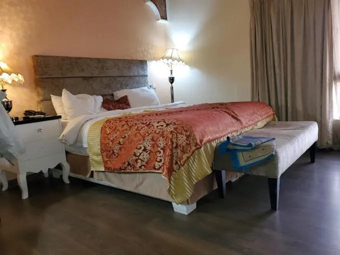 Bed in Sandralia Hotel Limited, Abuja