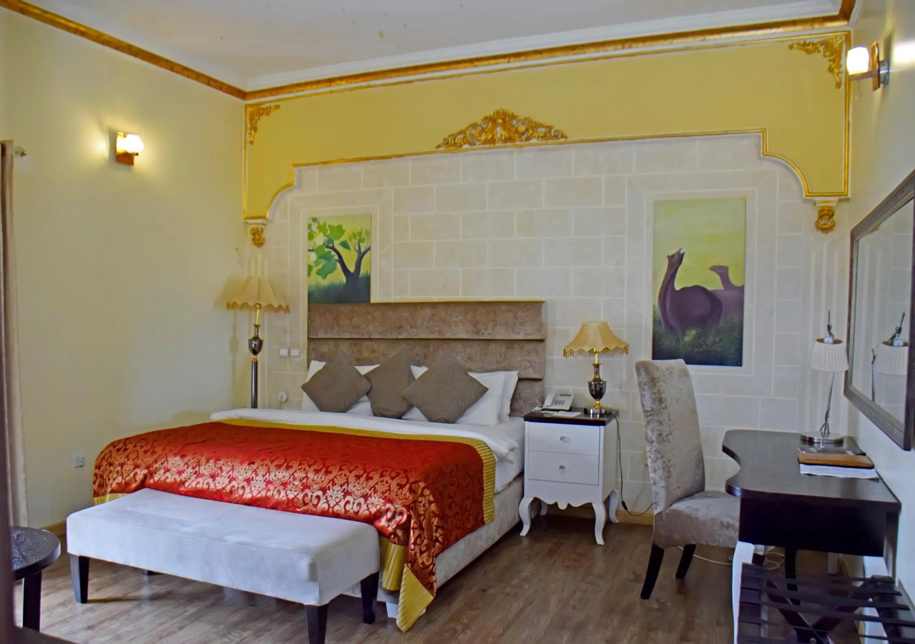 Bed in Sandralia Hotel Limited, Abuja