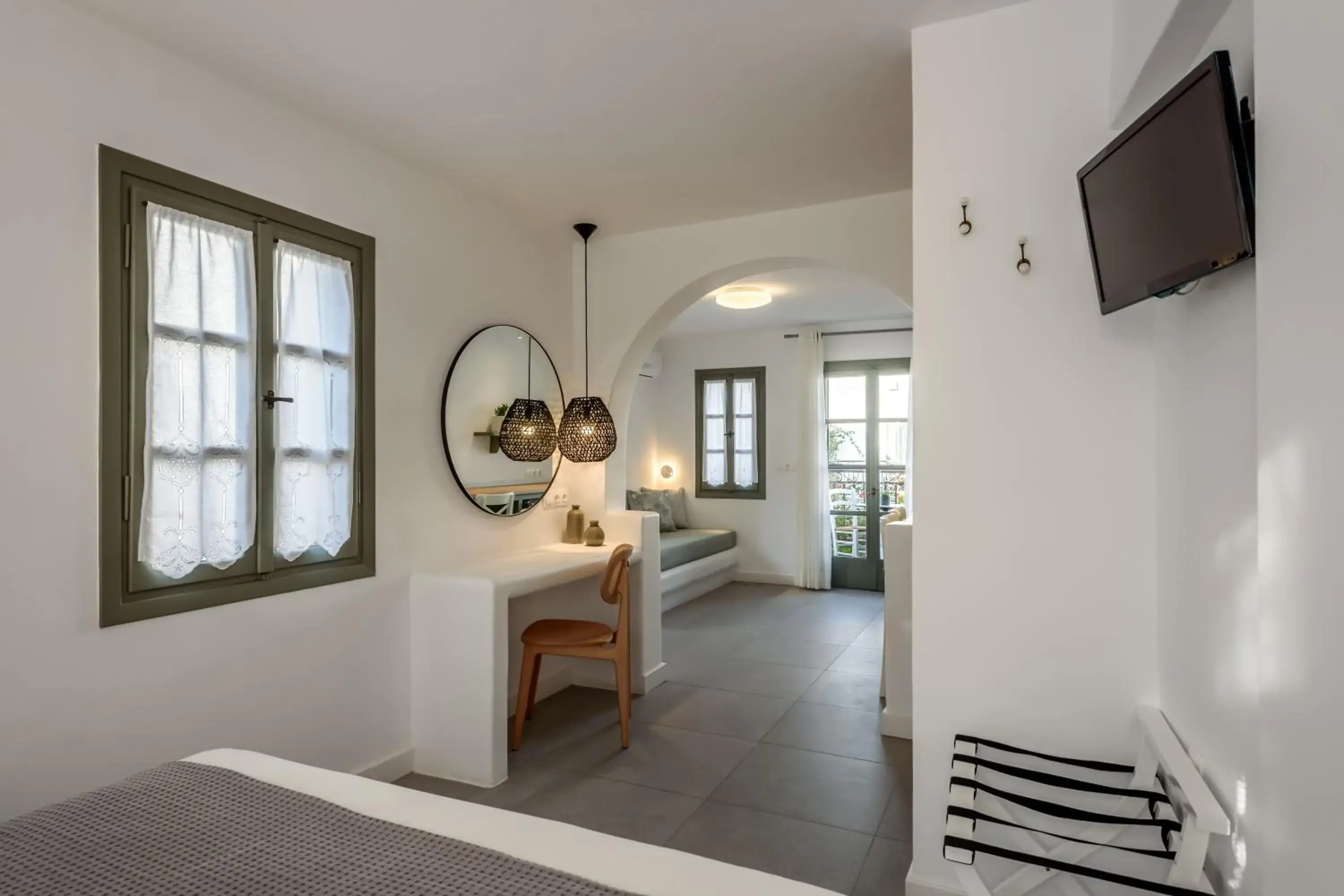 Living room, Bed in Nissia Kamares Living room, Bed in Nissia Kamares